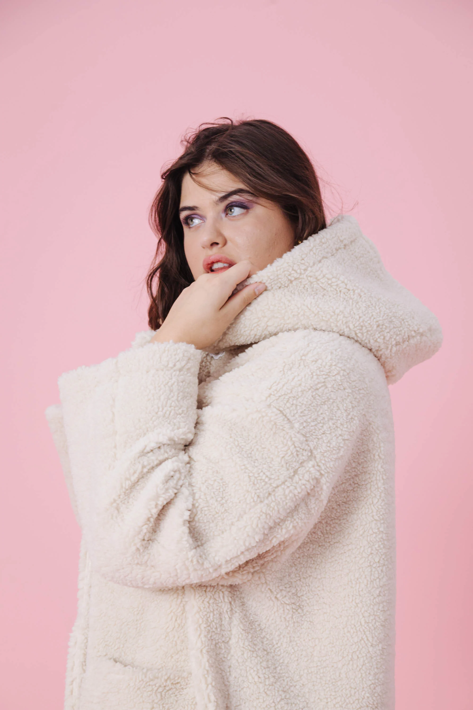 MANTEAU NINON MOUMOUTE BEIGE - Image 2