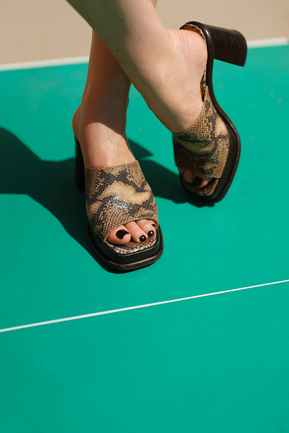 MULES JODIE EFFET PYTHON - Image 3