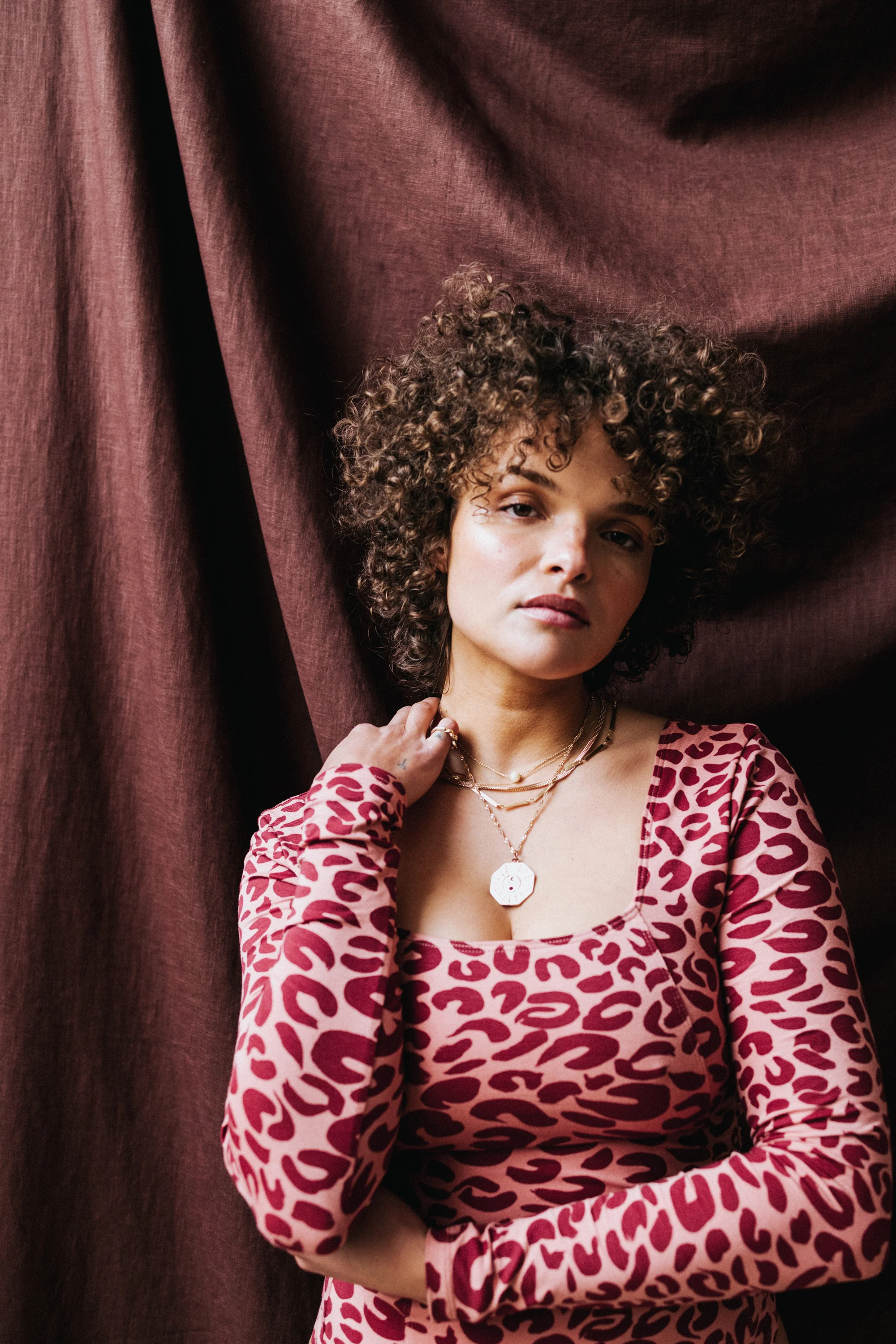 NOBRATOP®  EMILIE LEOPARD PINK - Image 3