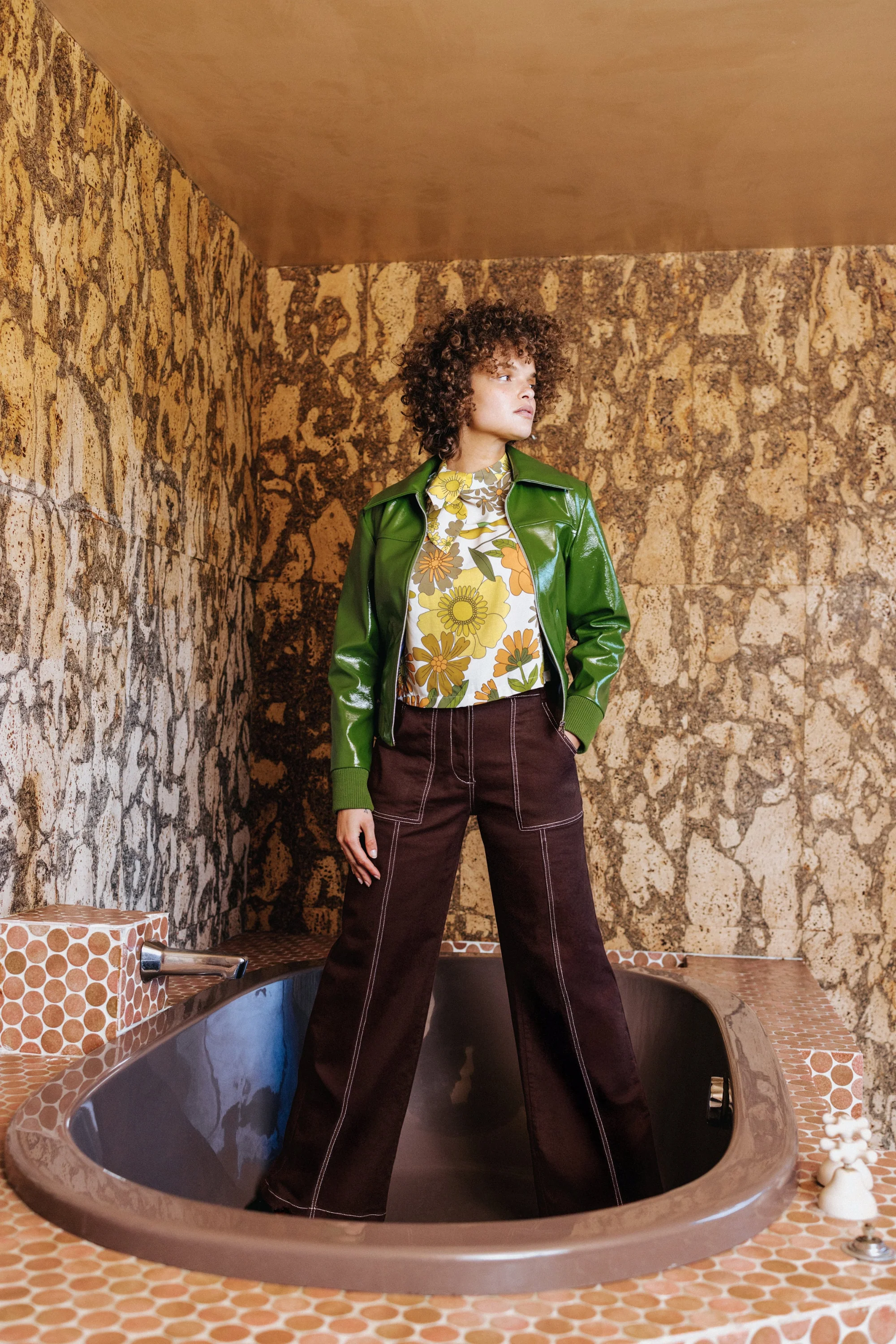 PANTALON DYLAN MARRON - Image 3