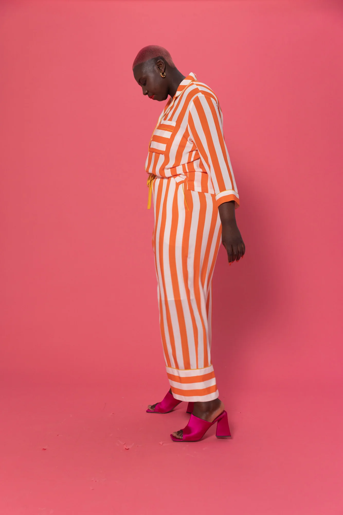 PANTALON ETHEL TRANSAT ORANGE - Image 6