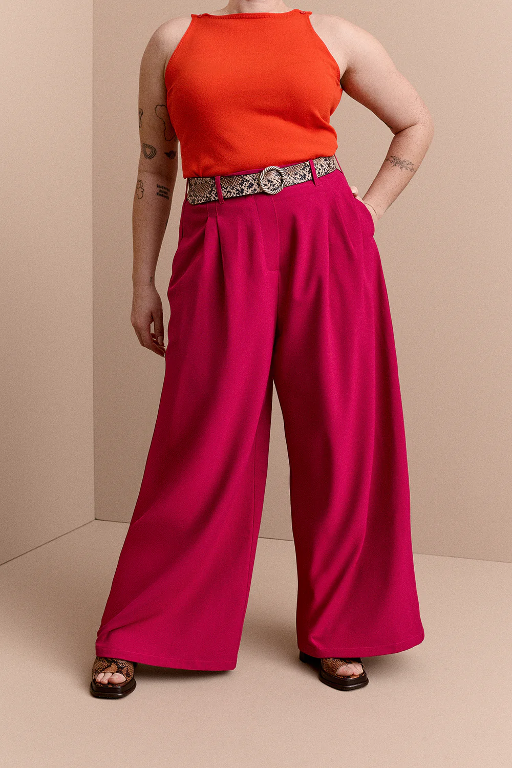 PANTALON HARYA FUCHSIA - Image 5