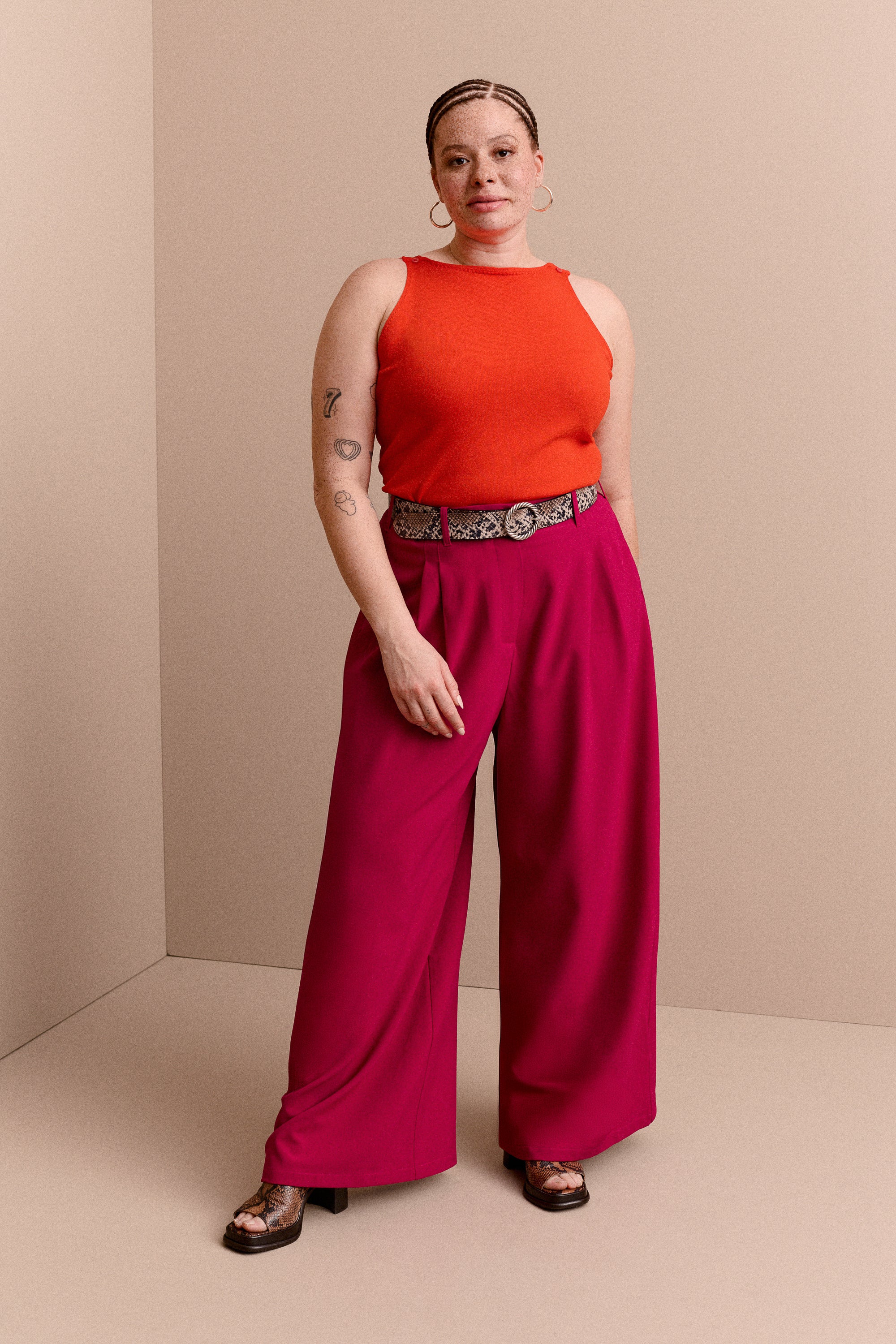 PANTALON HARYA FUCHSIA - Image 7