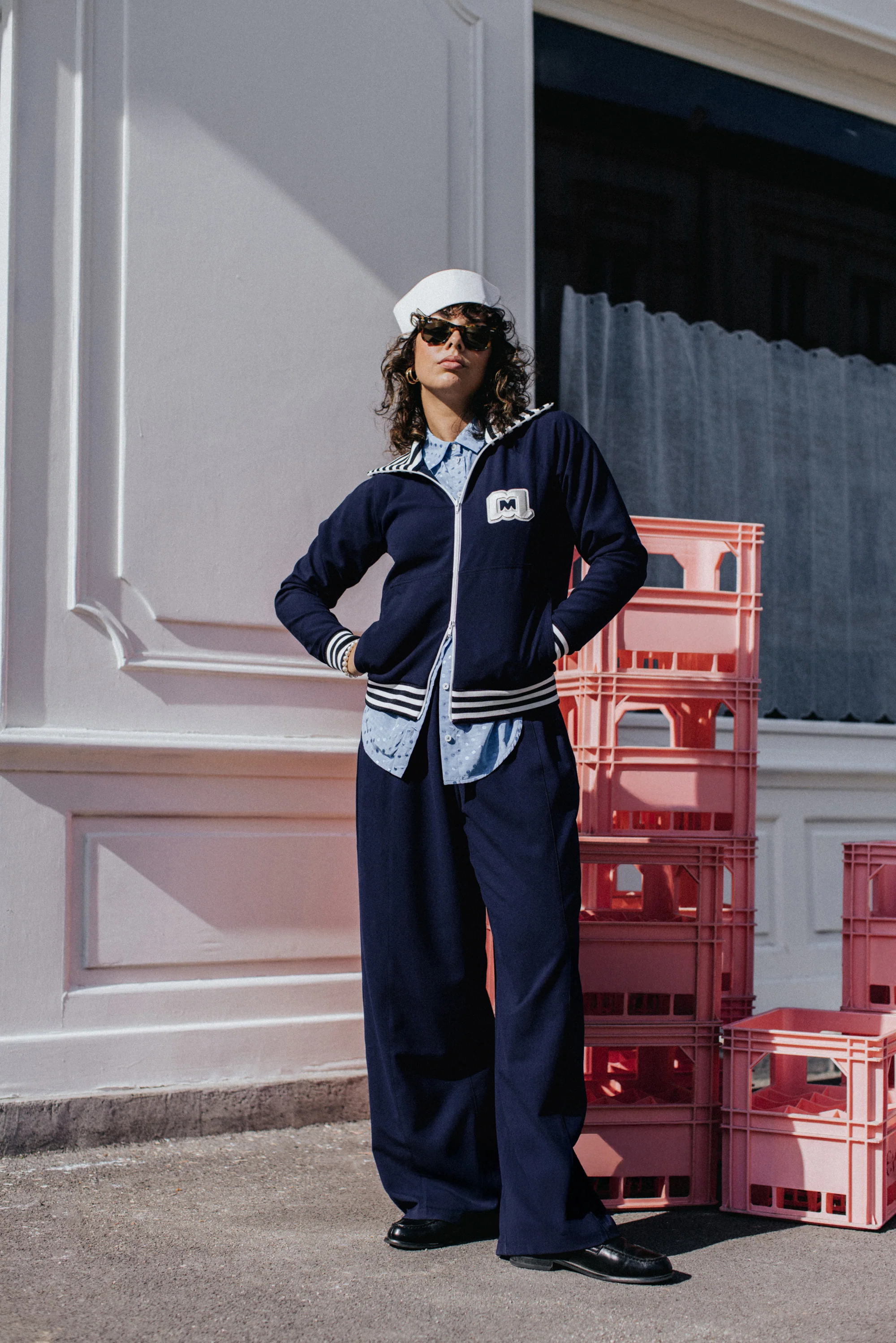 PANTALON SERGE NAVY - Image 3