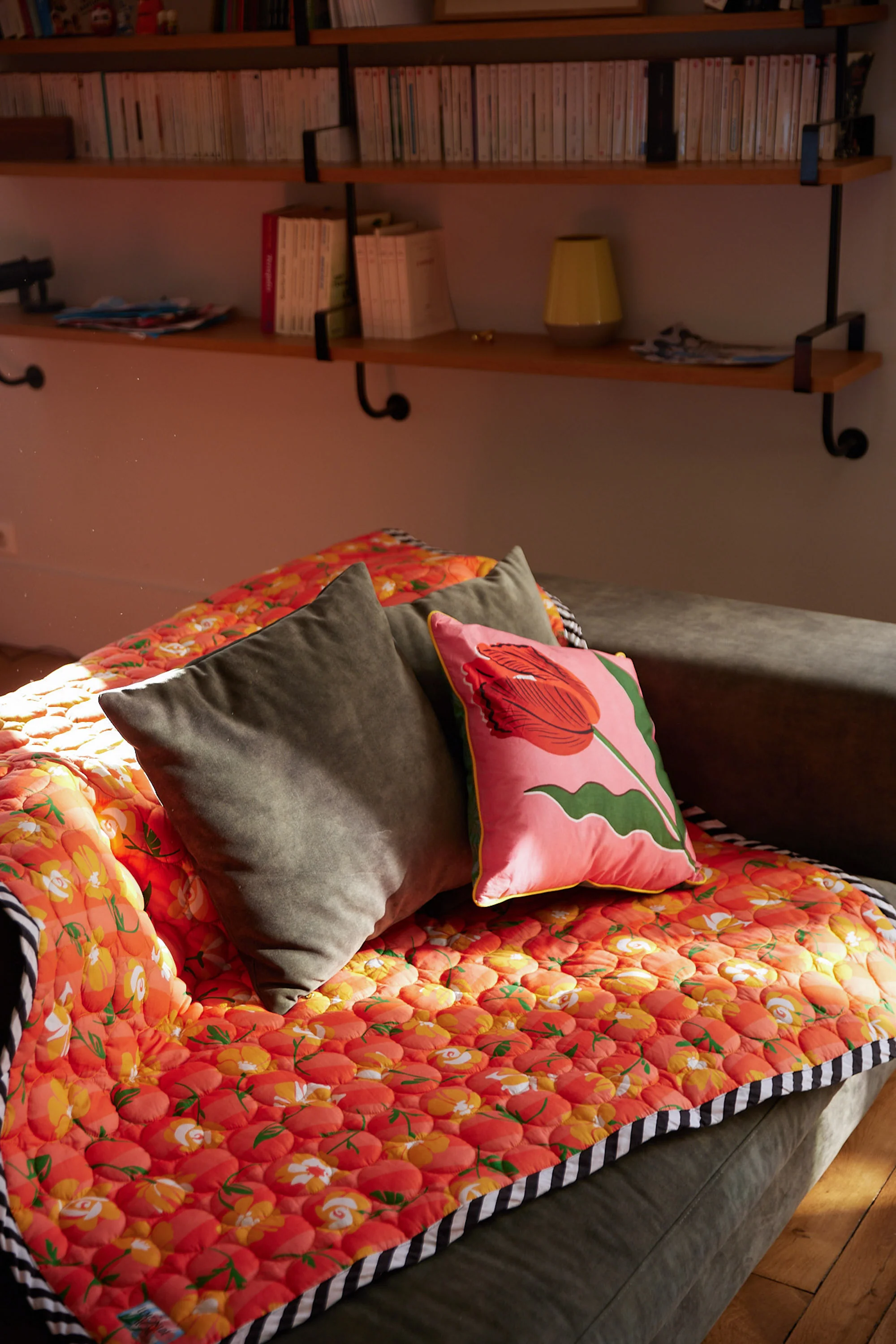 PLAID ALLIOCHA PINK & ORANGE - Image 6