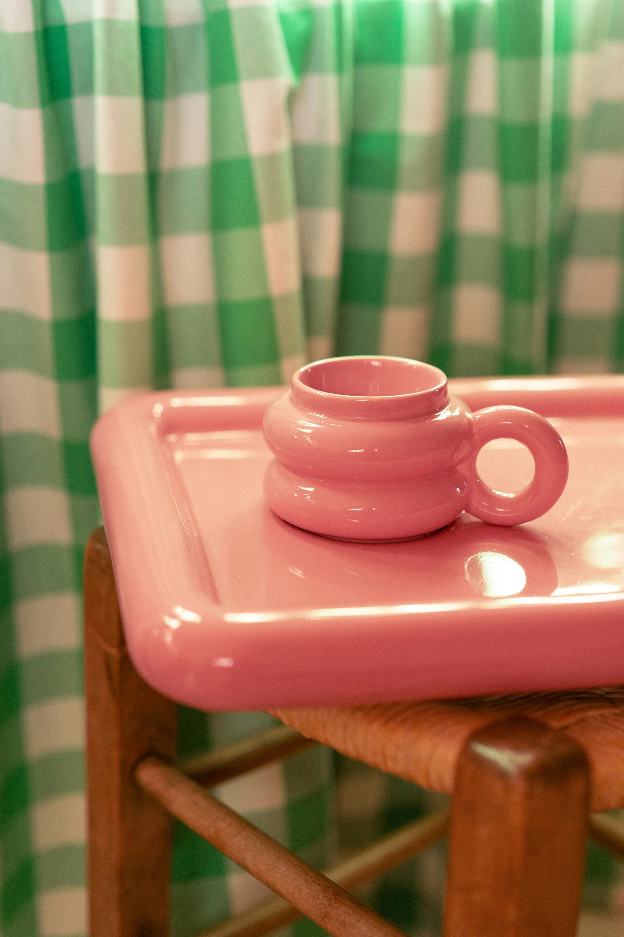 PLATEAU CARRE CONNOR ROSE - Image 3
