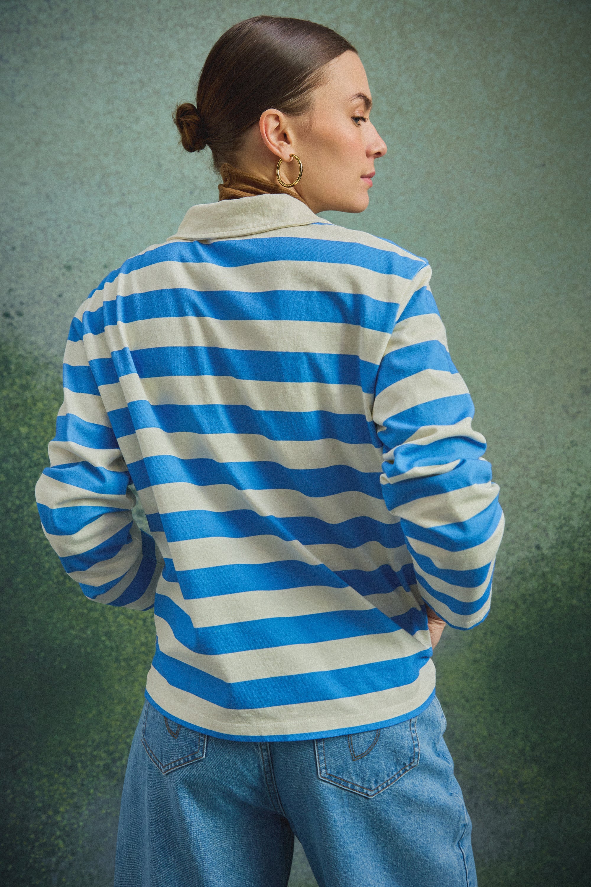 POLO ELIOT RAYURES BLEUES - Image 7