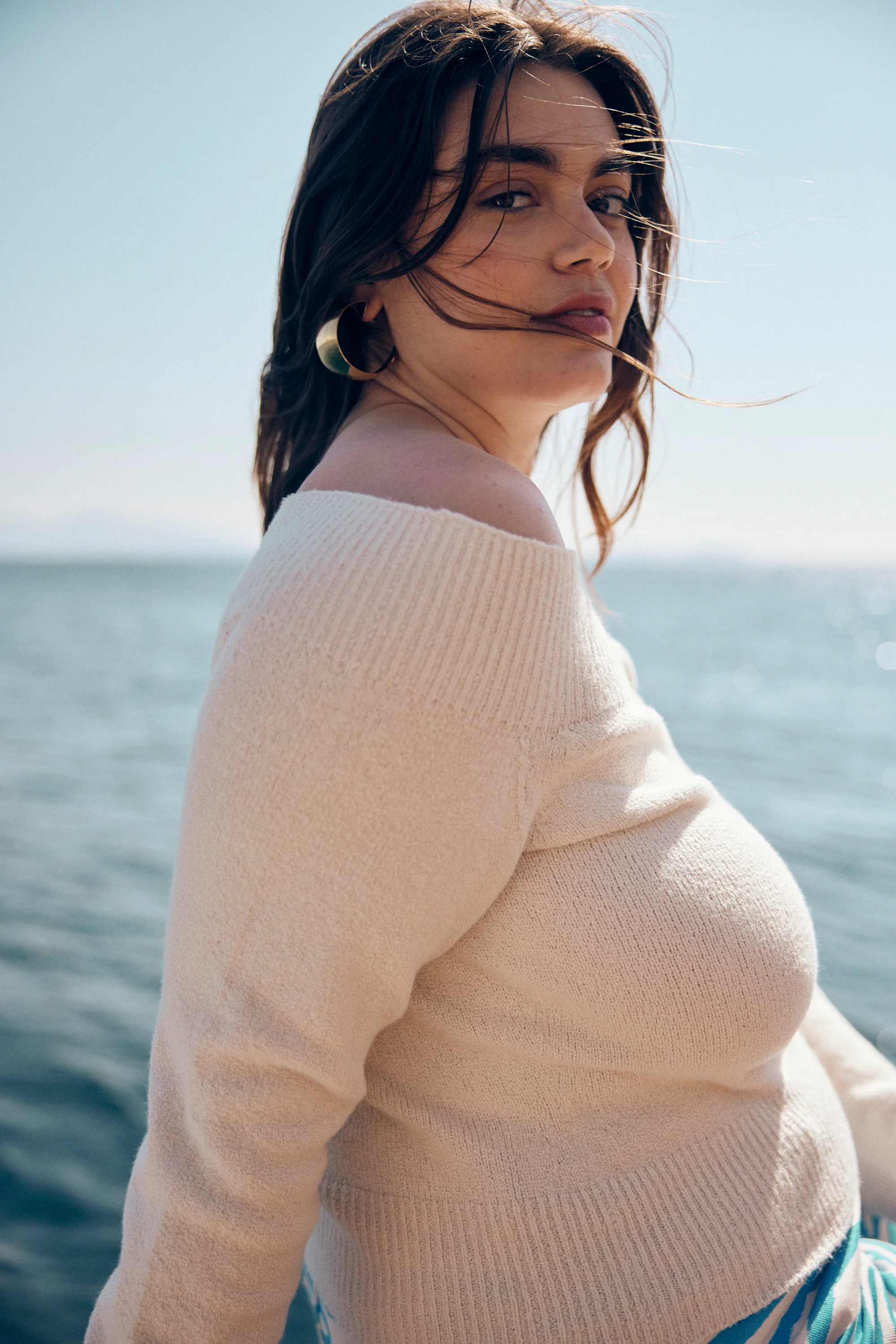 PULL BASILE ECRU - Image 2