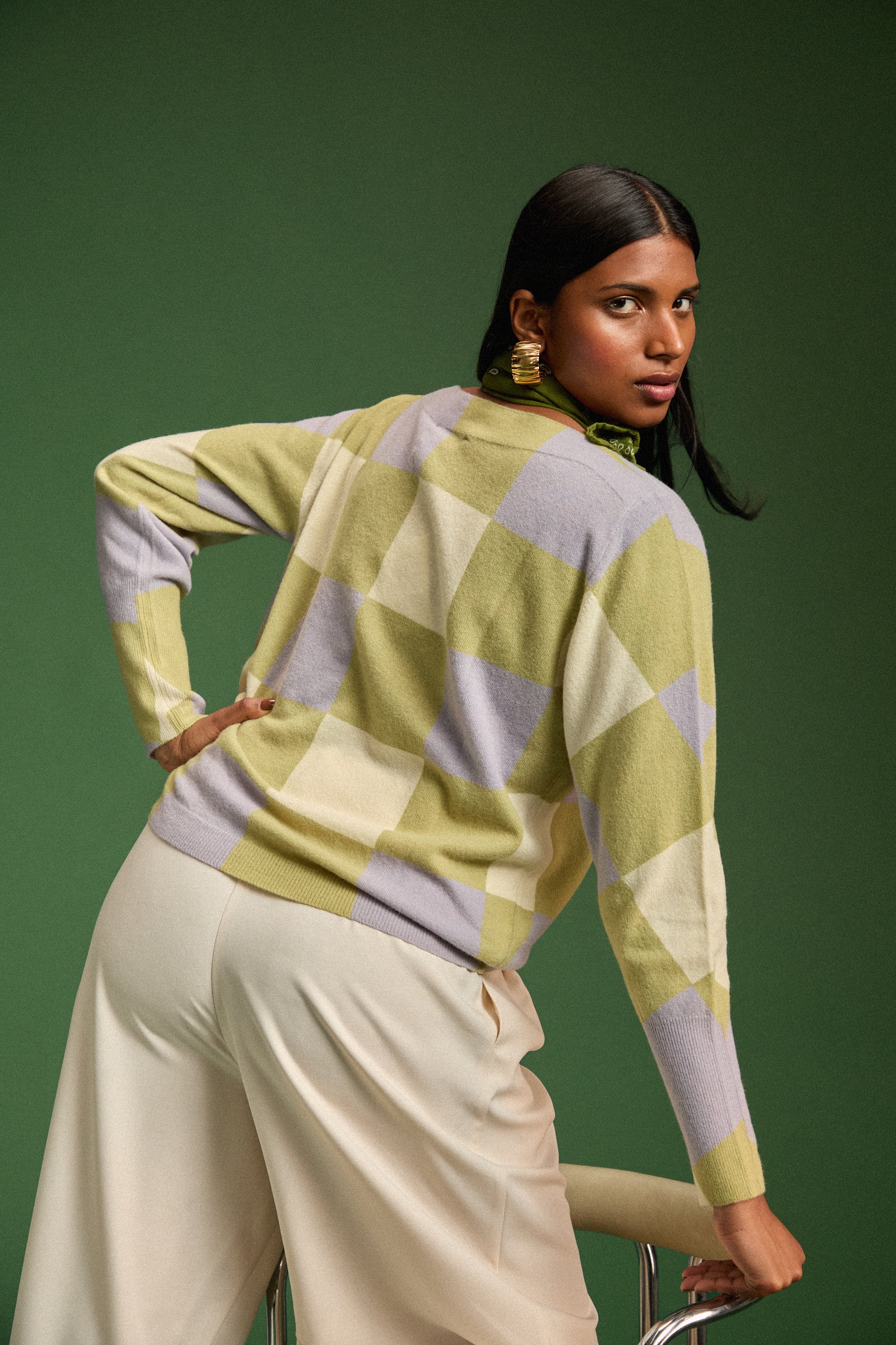 PULL MARA VICHY PASTEL - Image 2