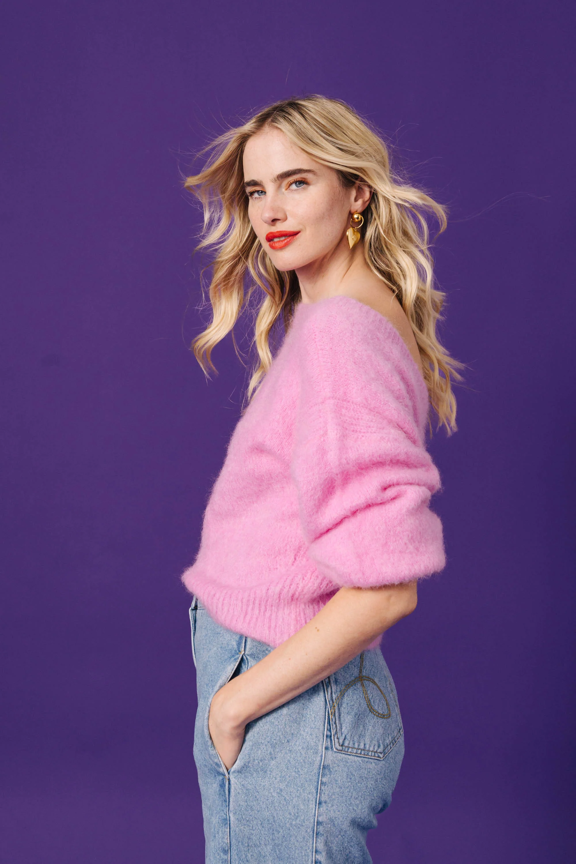 PULL MARIUS V ROSE - Image 2