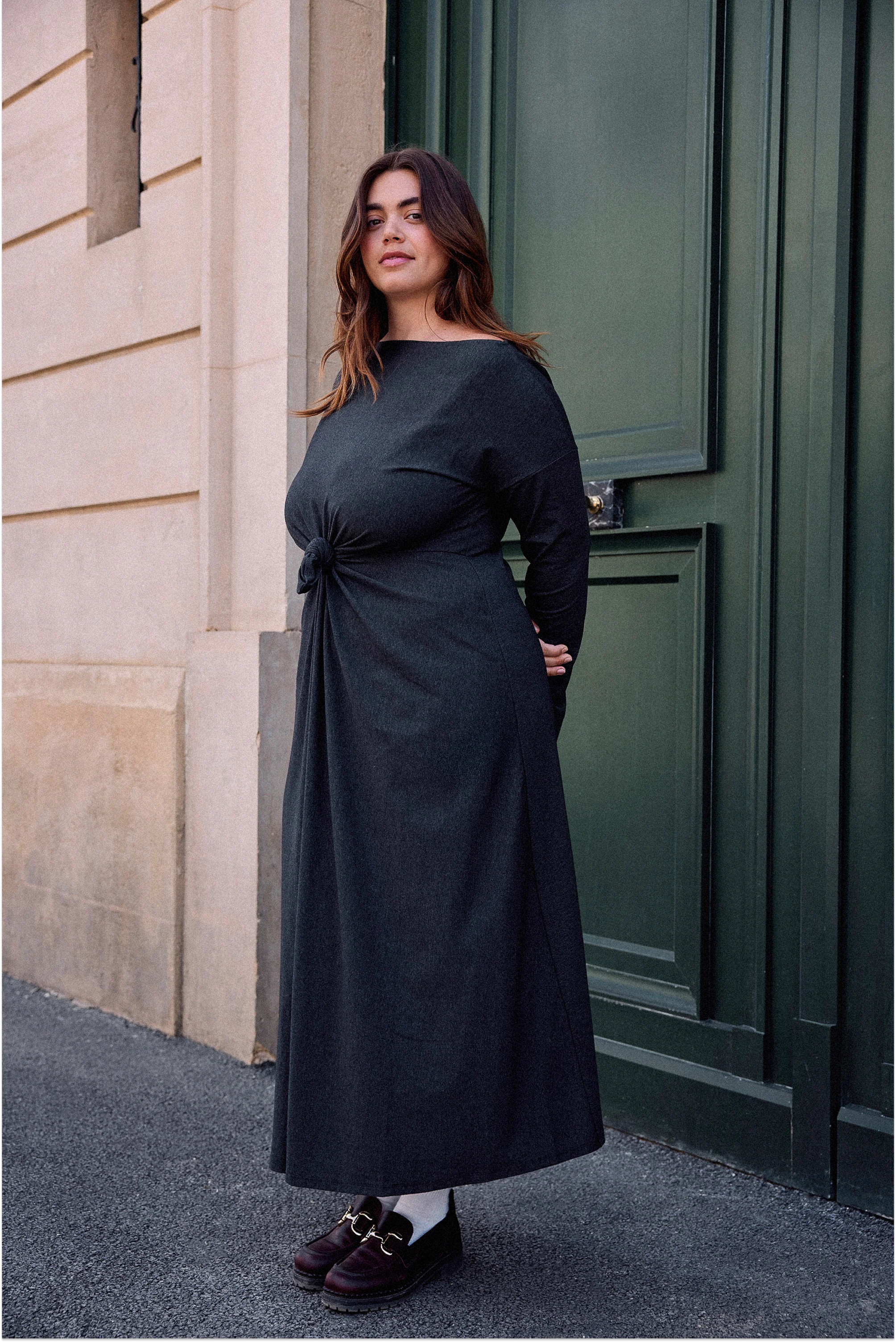 ROBE ANNIE GRIS - Image 5