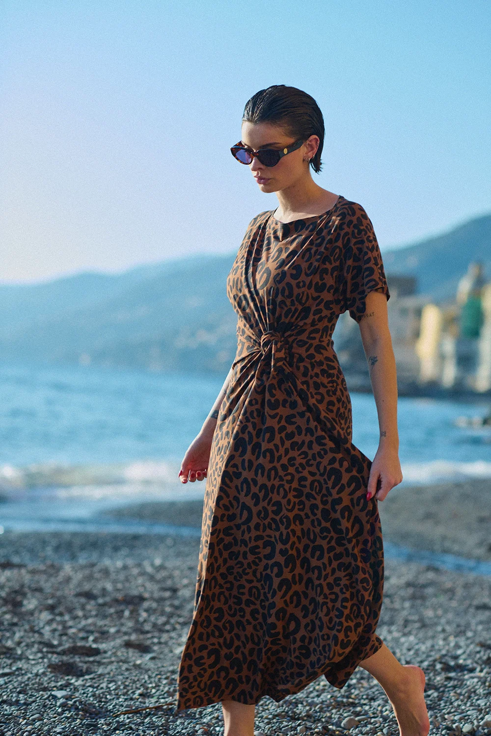 ROBE ANOUCK LÉOPARD - Image 2
