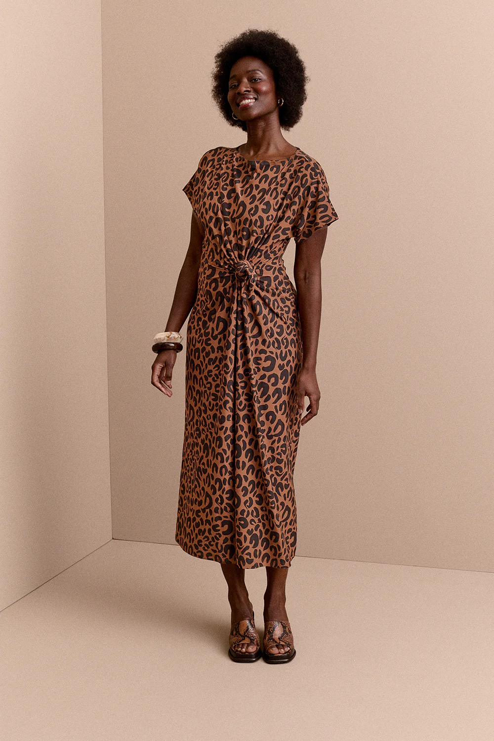 ROBE ANOUCK LÉOPARD - Image 5
