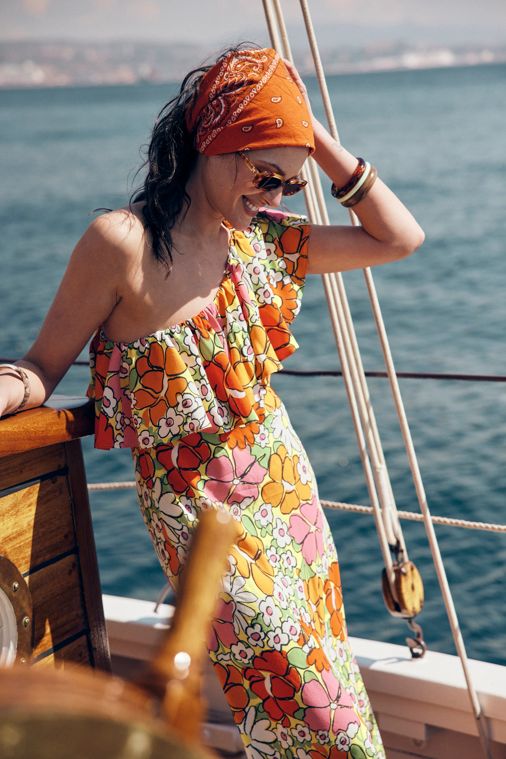 ROBE BAYA FLEURS 70'S - Image 3