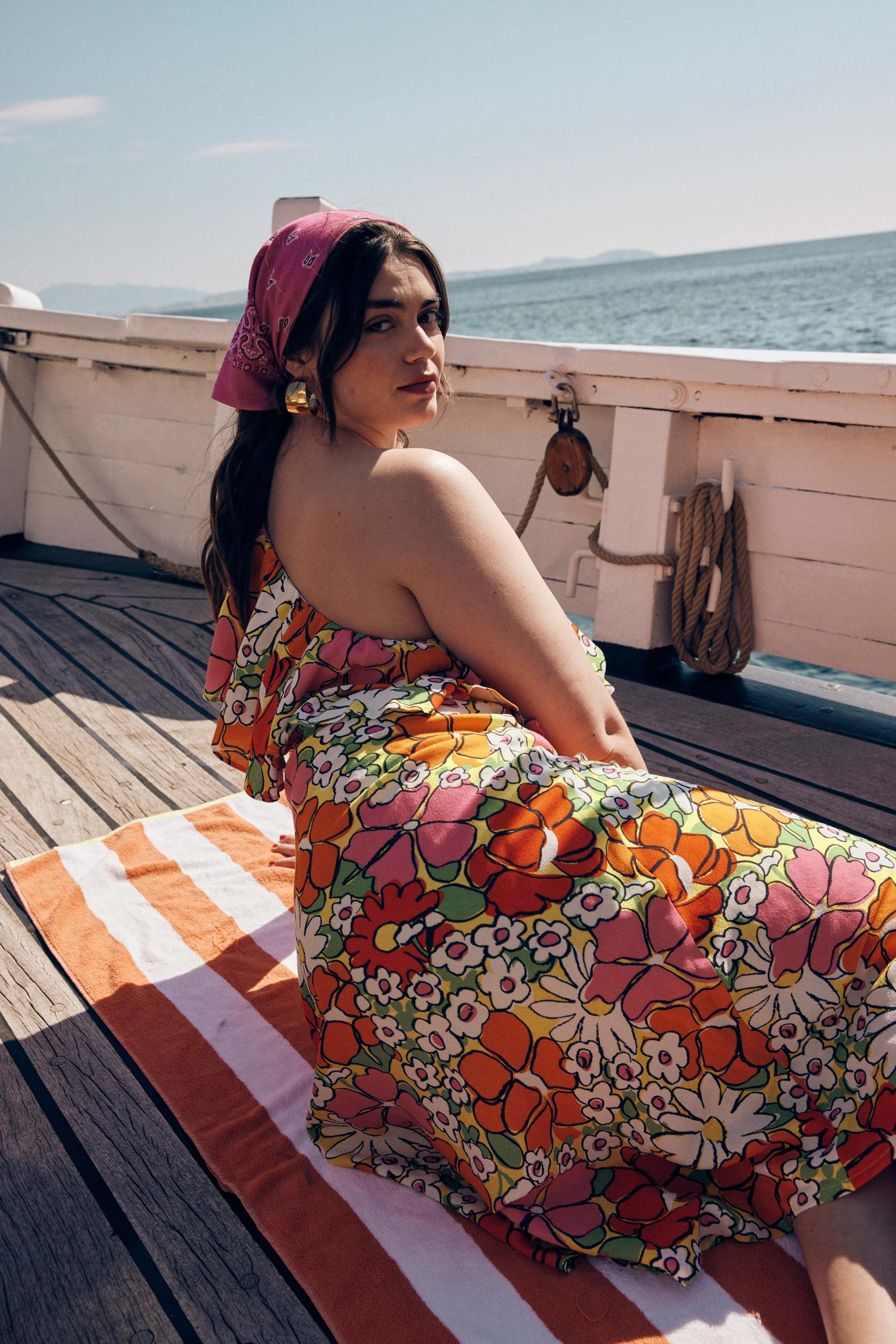 ROBE BAYA FLEURS 70'S - Image 7