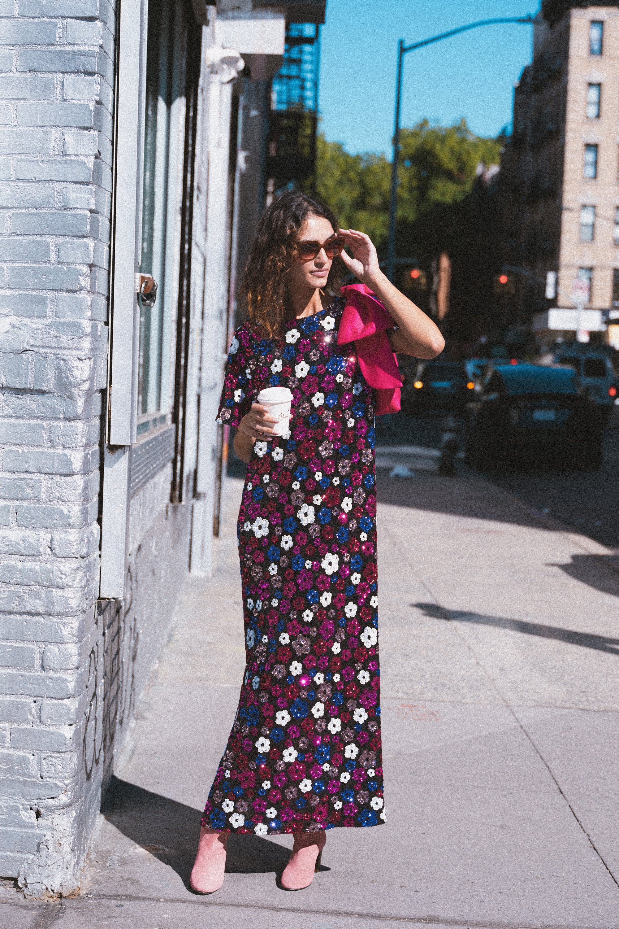 ROBE CHLOE SEQUINS DAISY - Image 2