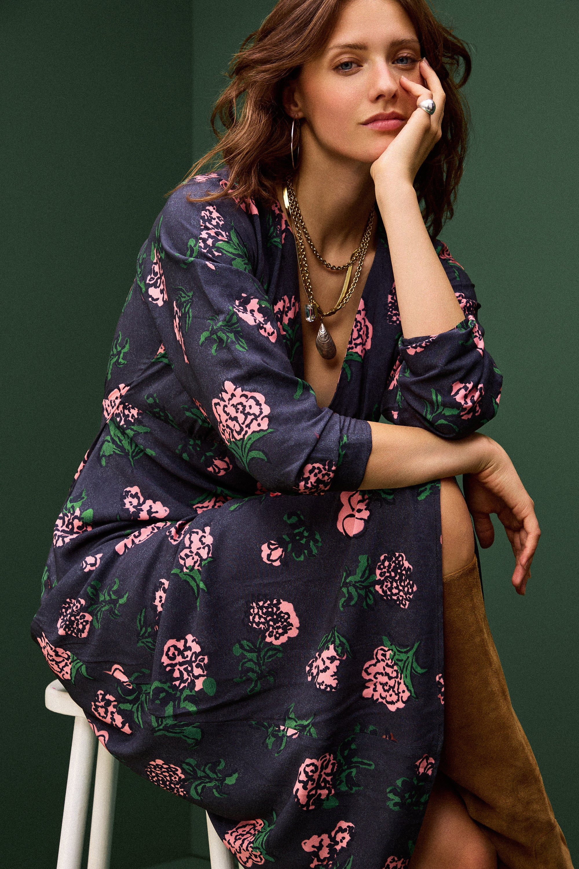 ROBE DALILA FLEURS CHATEAU - Image 5