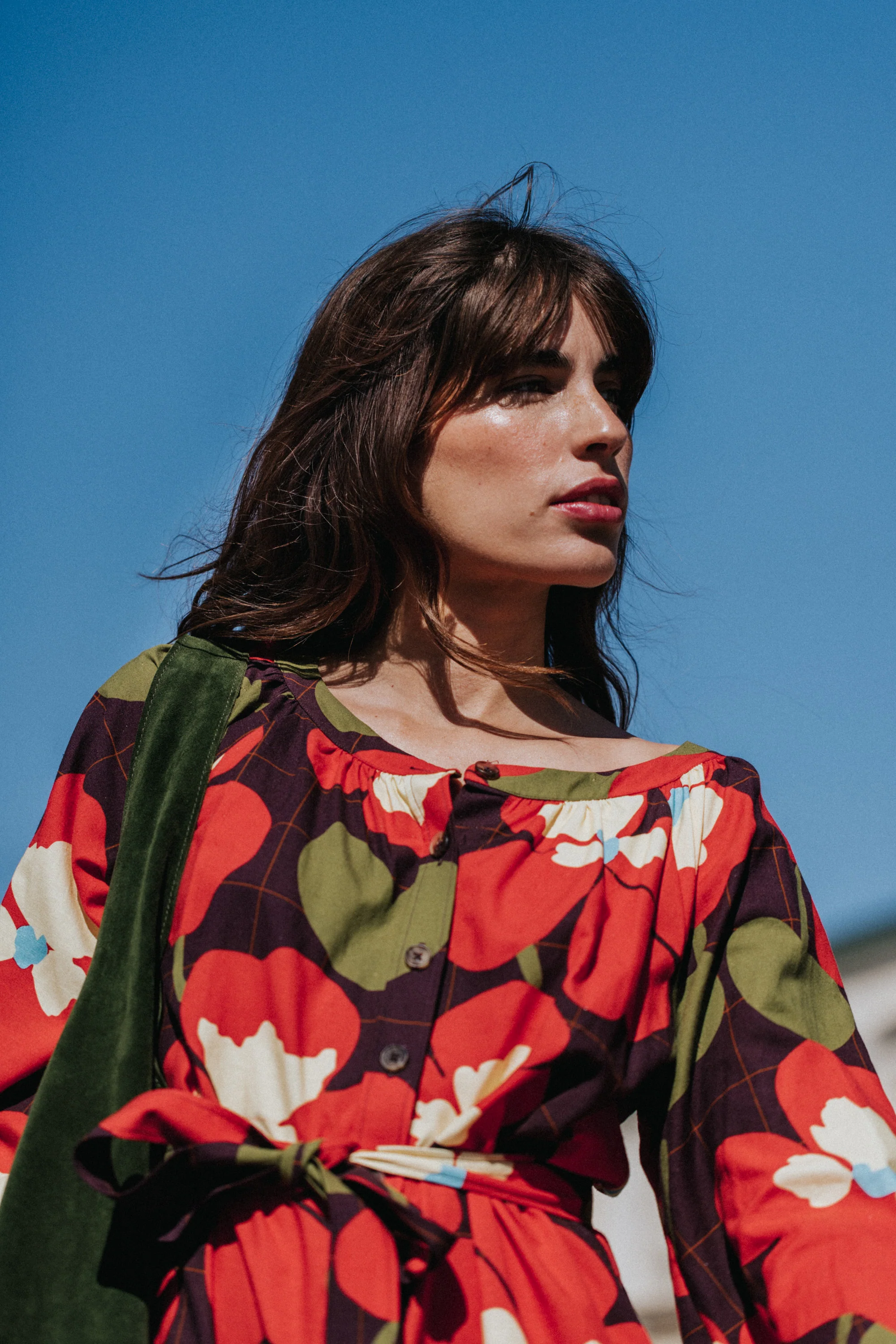 ROBE DANIELLA PANSY FLOWERS - Image 3