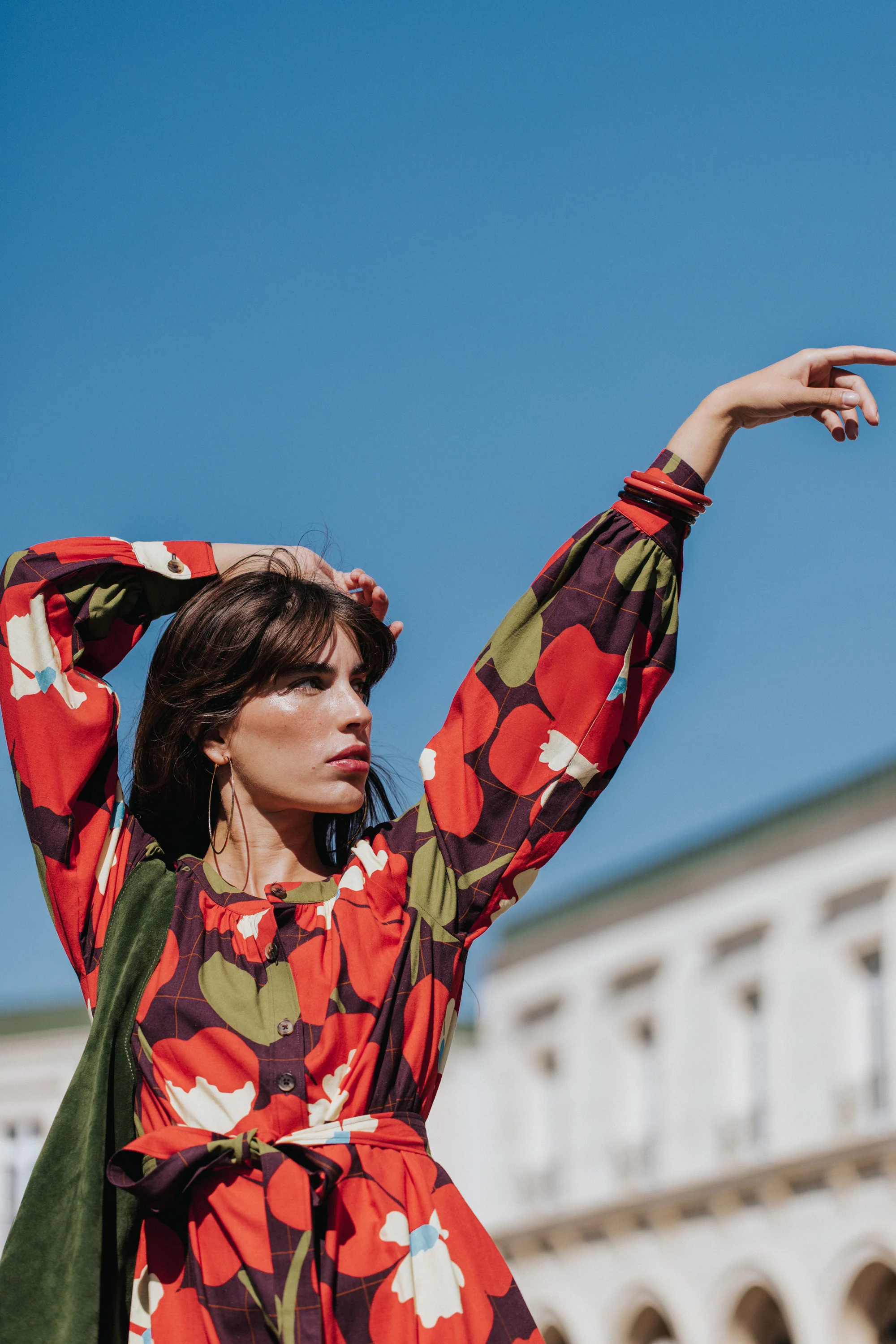 ROBE DANIELLA PANSY FLOWERS - Image 6
