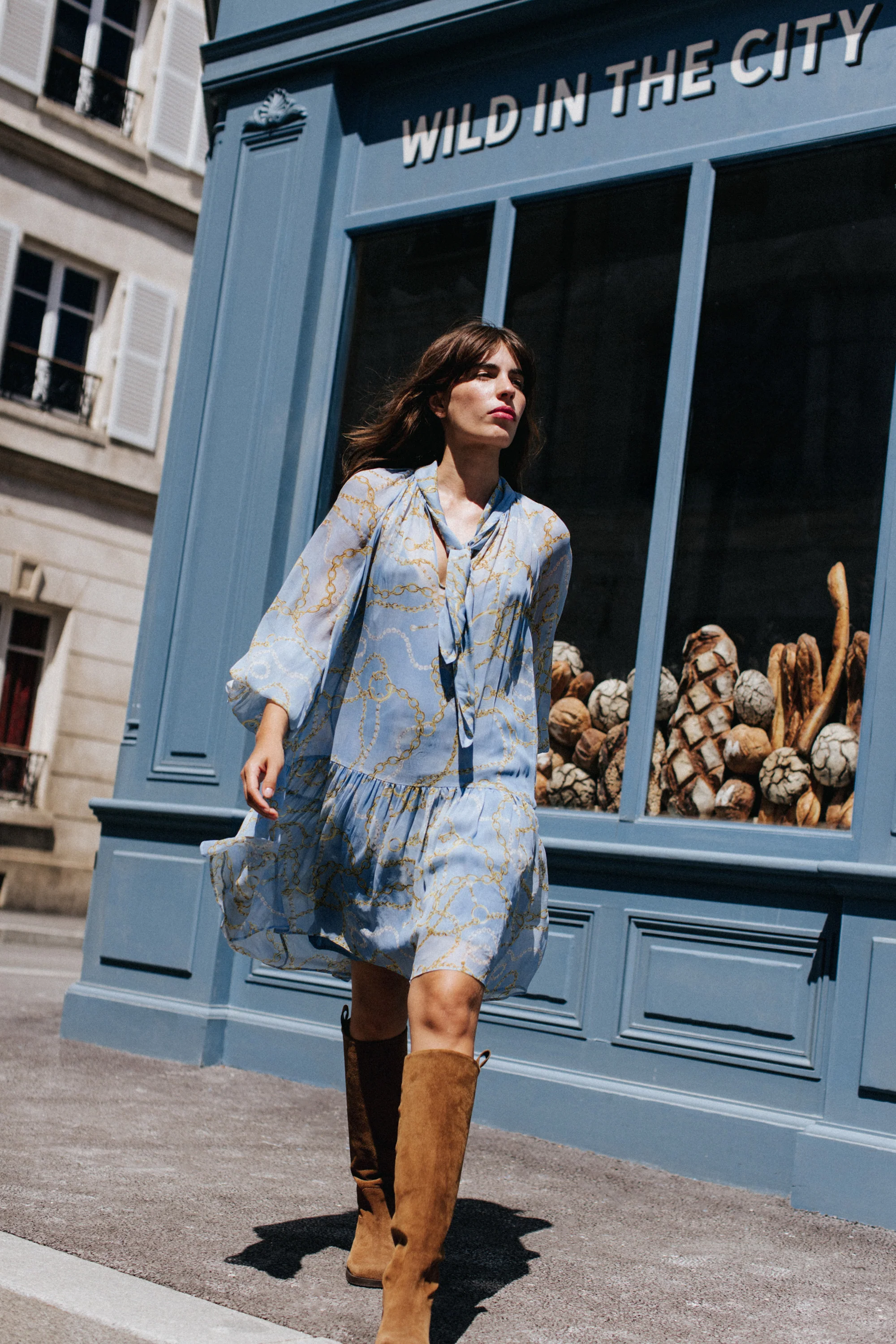 ROBE DIVA BIJOUX BLEU - Image 3