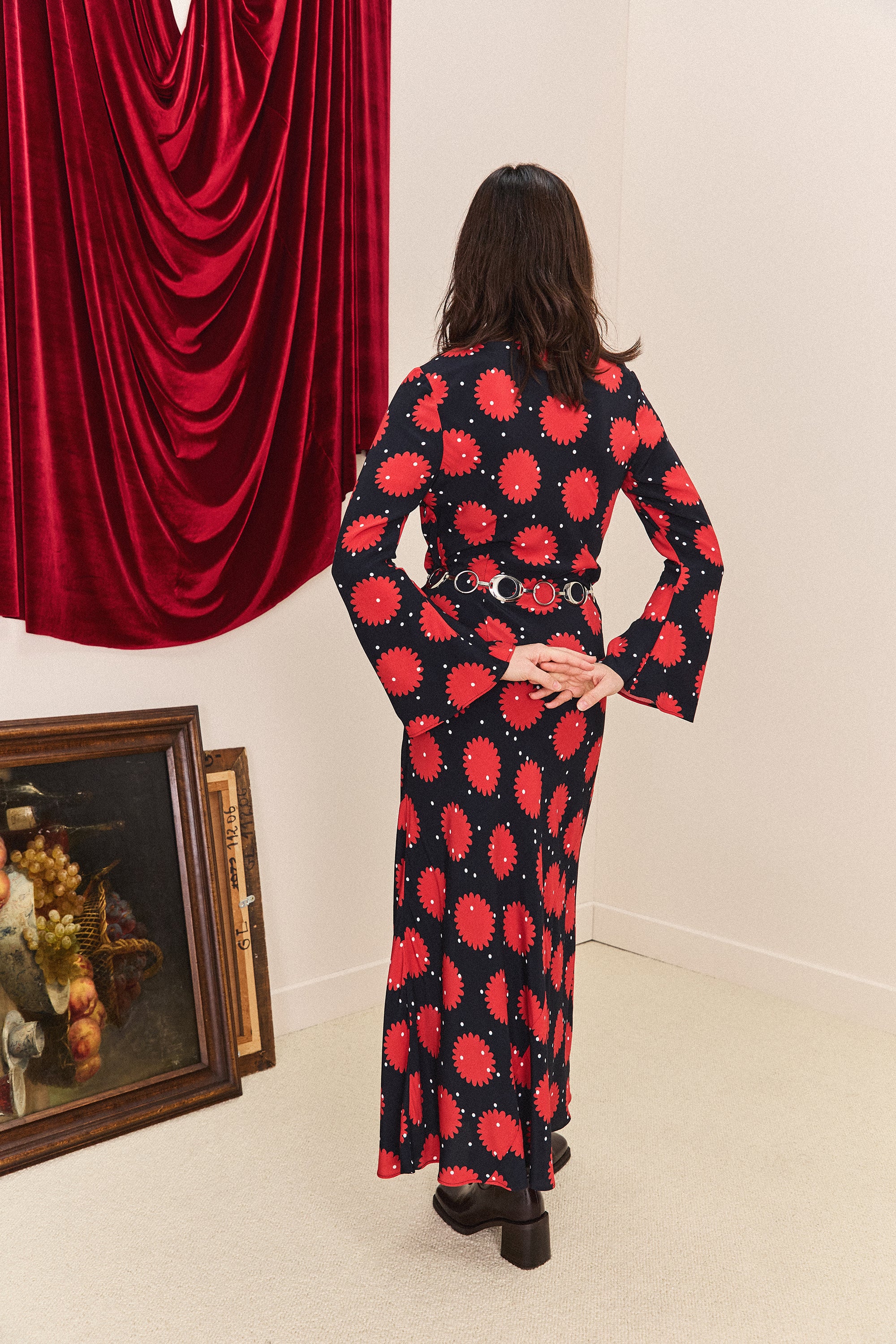 ROBE ELISABETH TOMATO FIELD - Image 3