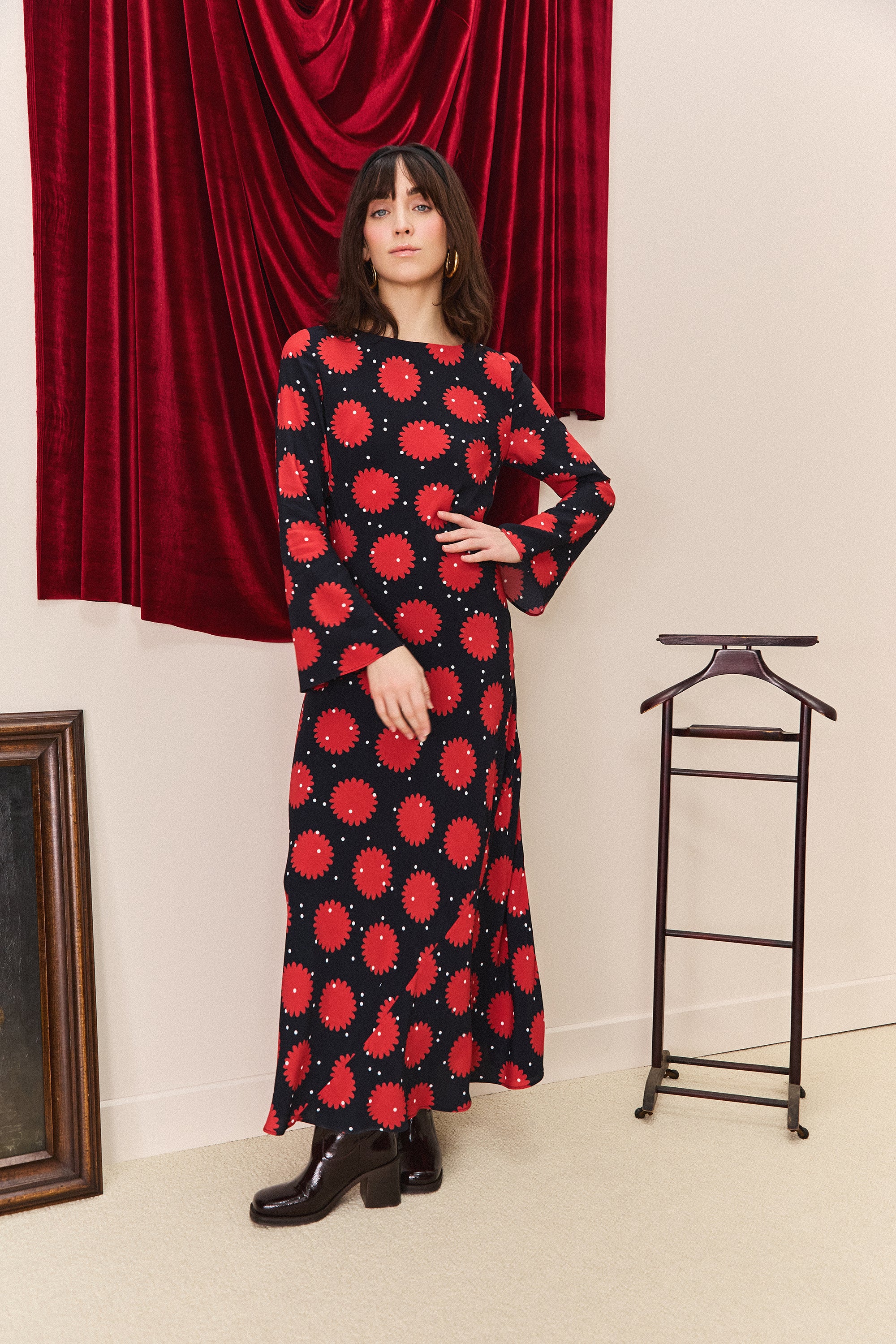 ROBE ELISABETH TOMATO FIELD - Image 4