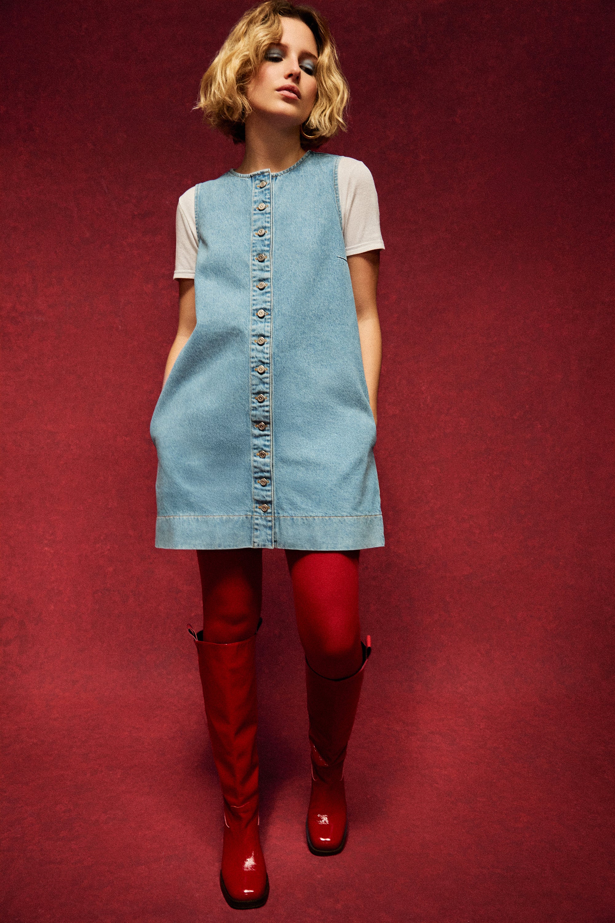 ROBE FELICITE LIGHT BLUE - Image 4