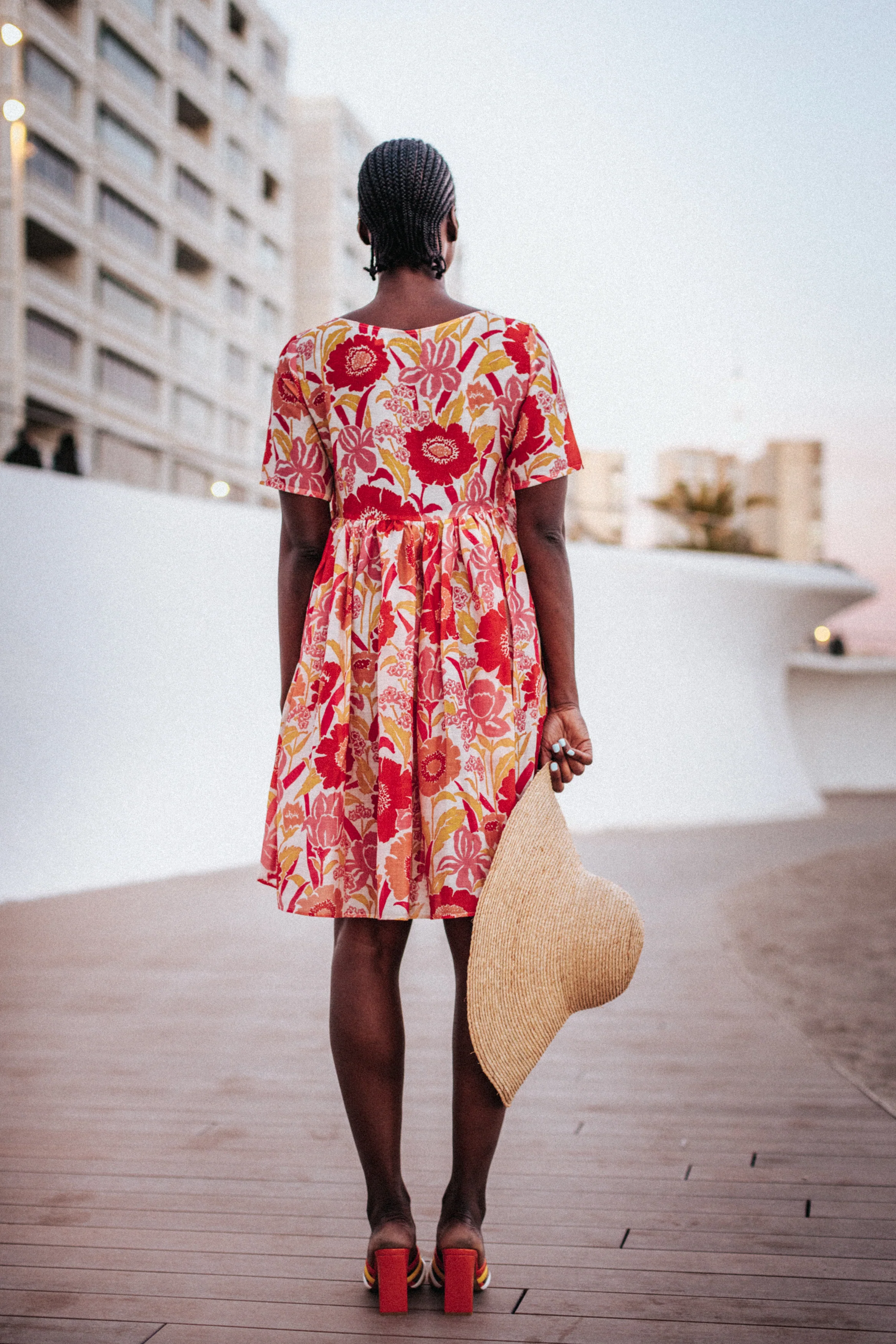 ROBE FRIDA IRIS COQUELICOT - Image 3