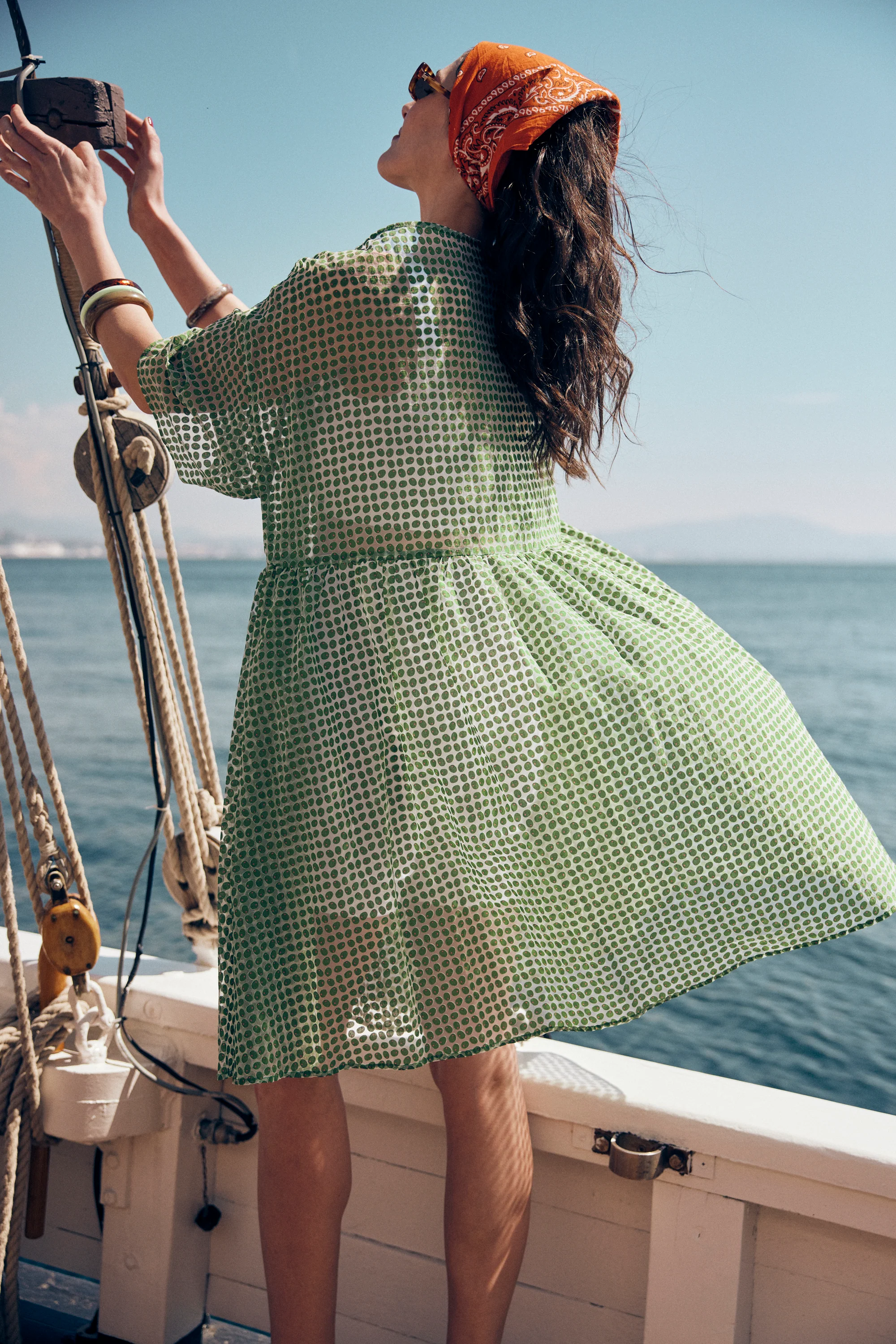 ROBE FRIDA OLIVES - Image 2