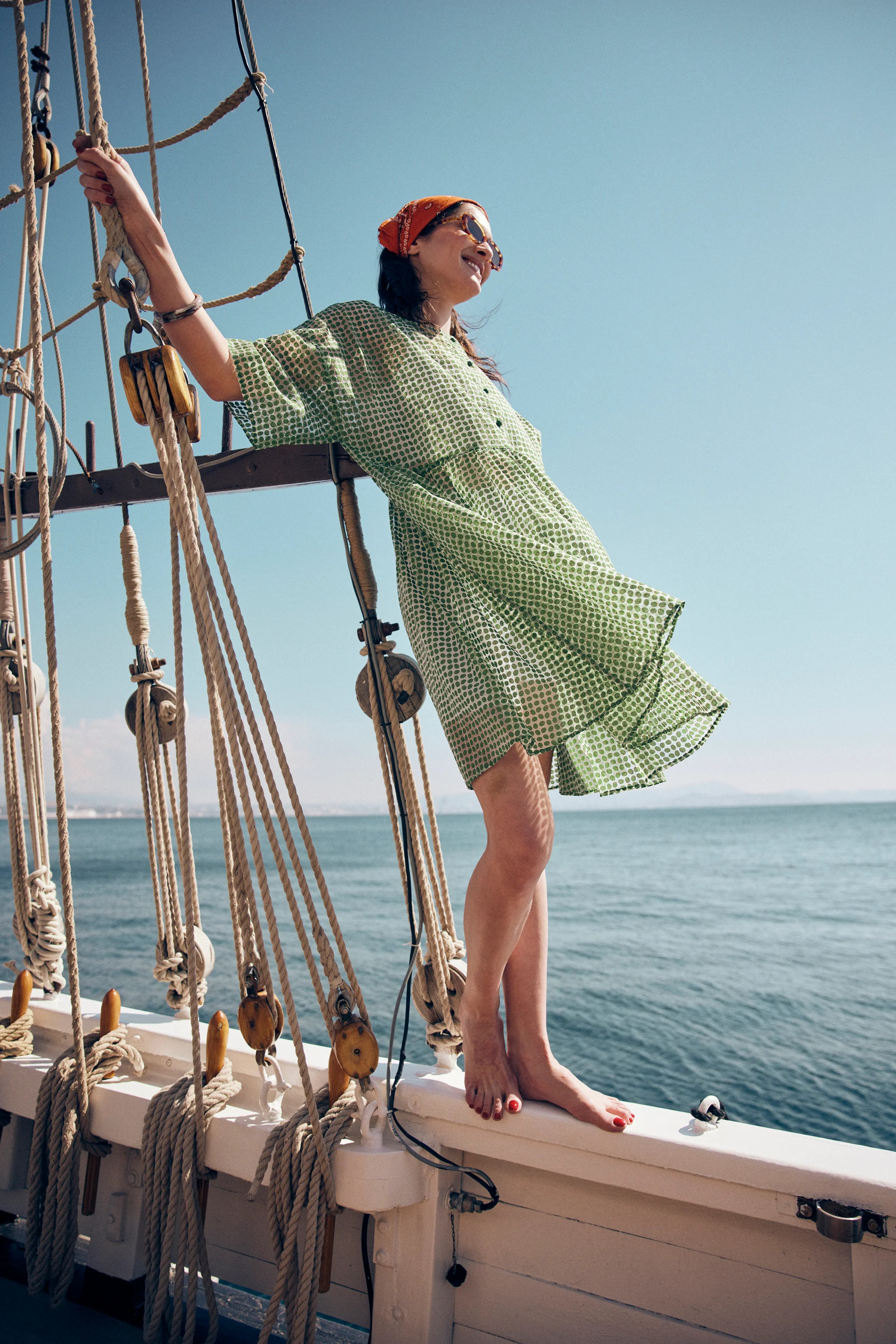 ROBE FRIDA OLIVES - Image 3