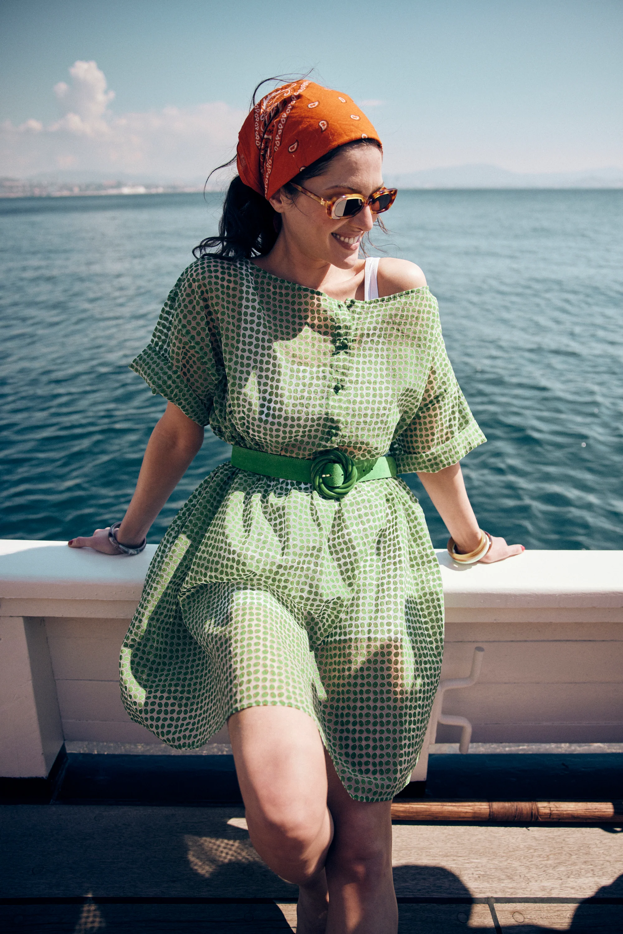 ROBE FRIDA OLIVES - Image 4