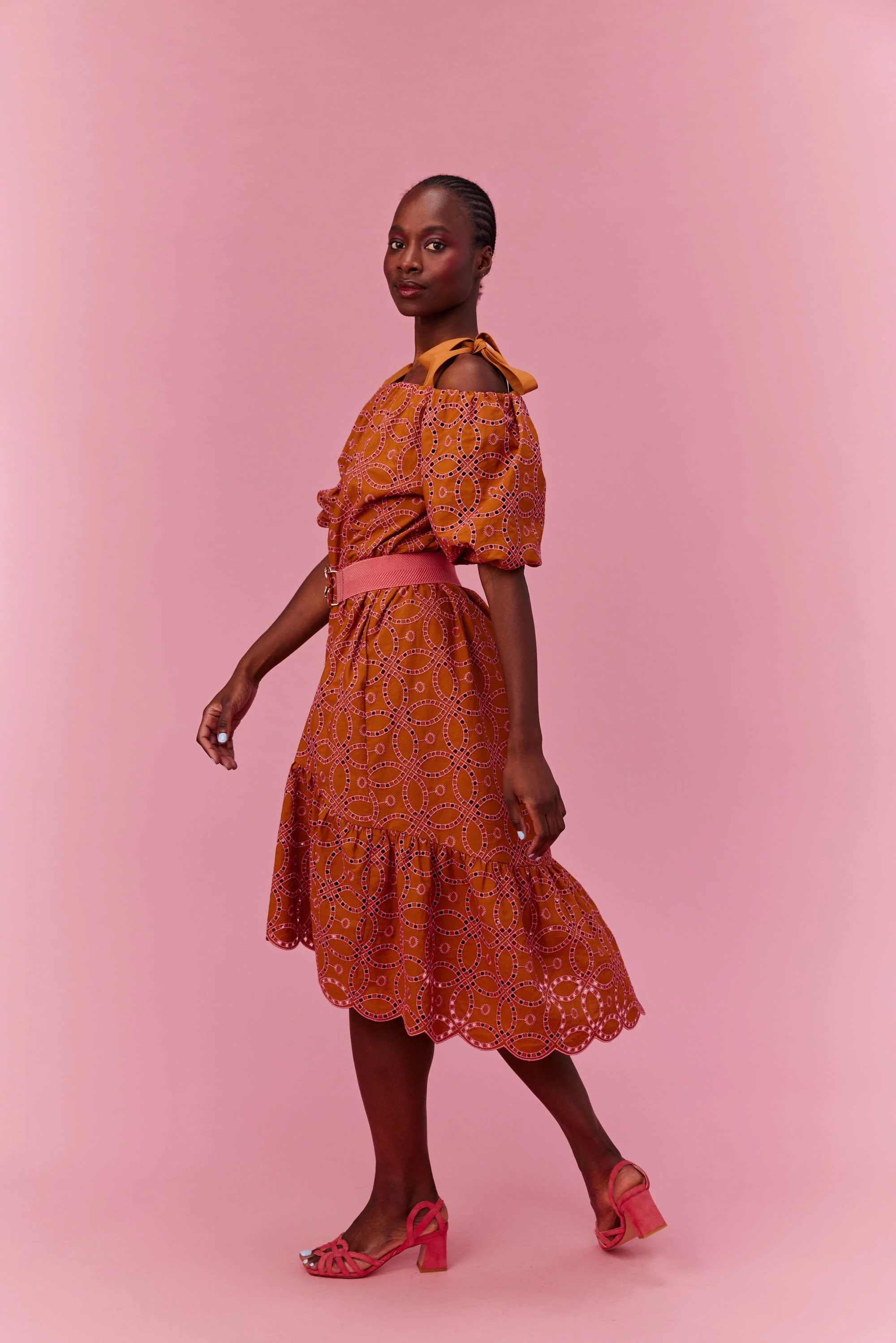 ROBE LATIFA BRODERIE ANGLAISE - Image 4