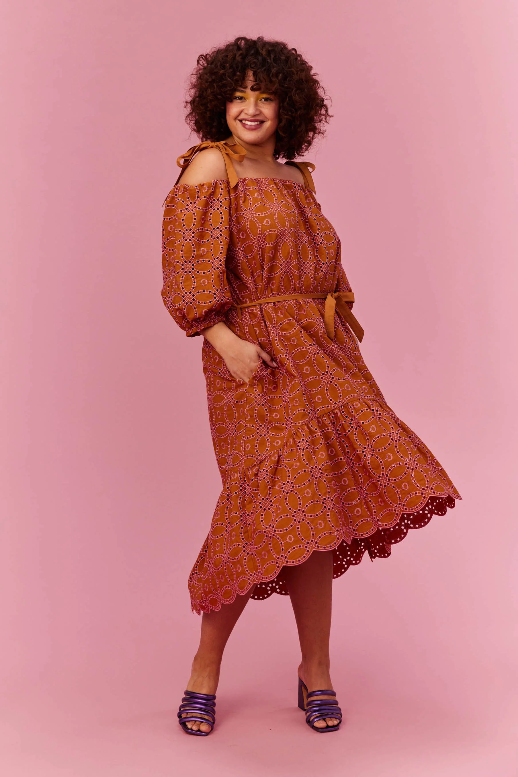 ROBE LATIFA BRODERIE ANGLAISE - Image 8