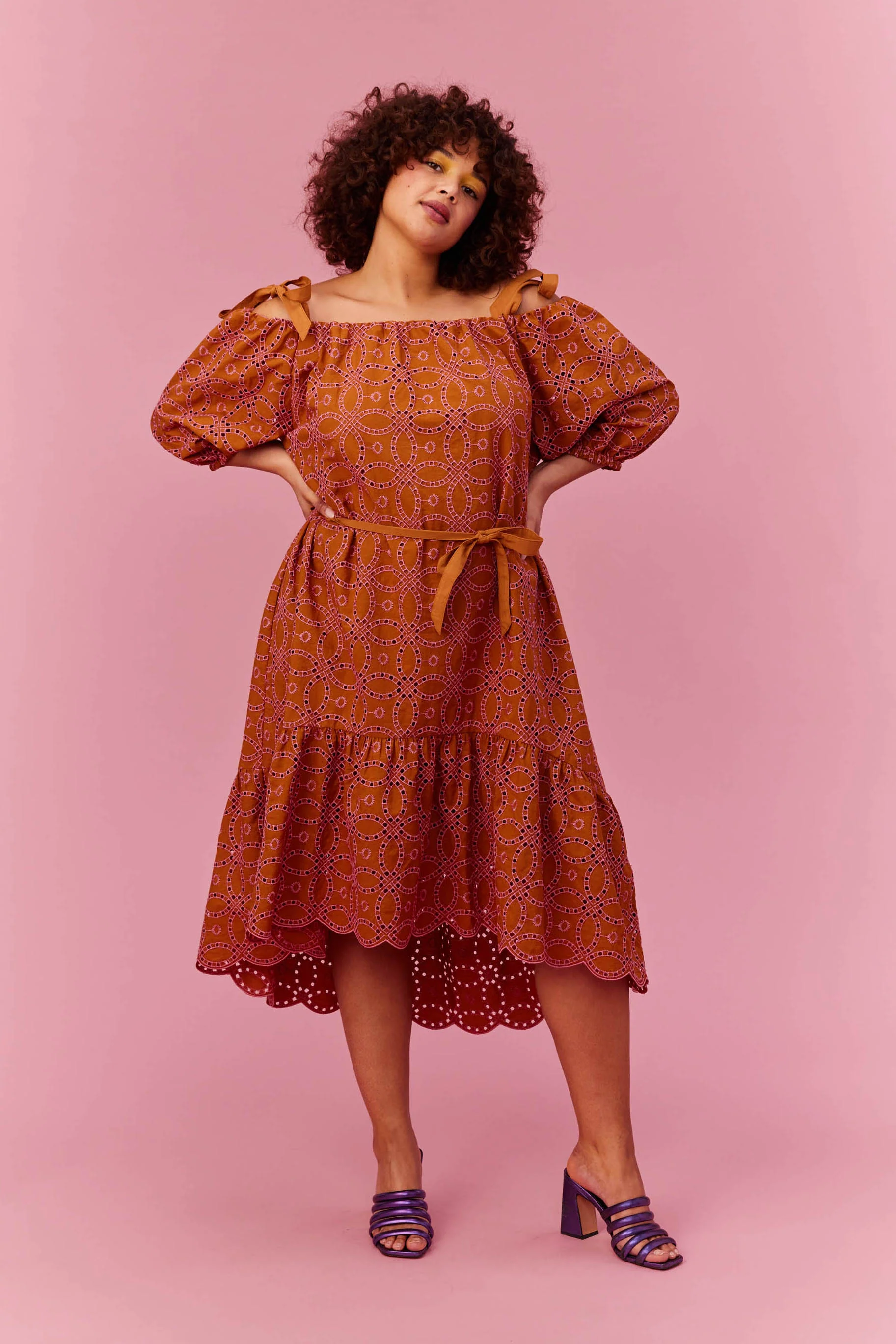 ROBE LATIFA BRODERIE ANGLAISE - Image 9