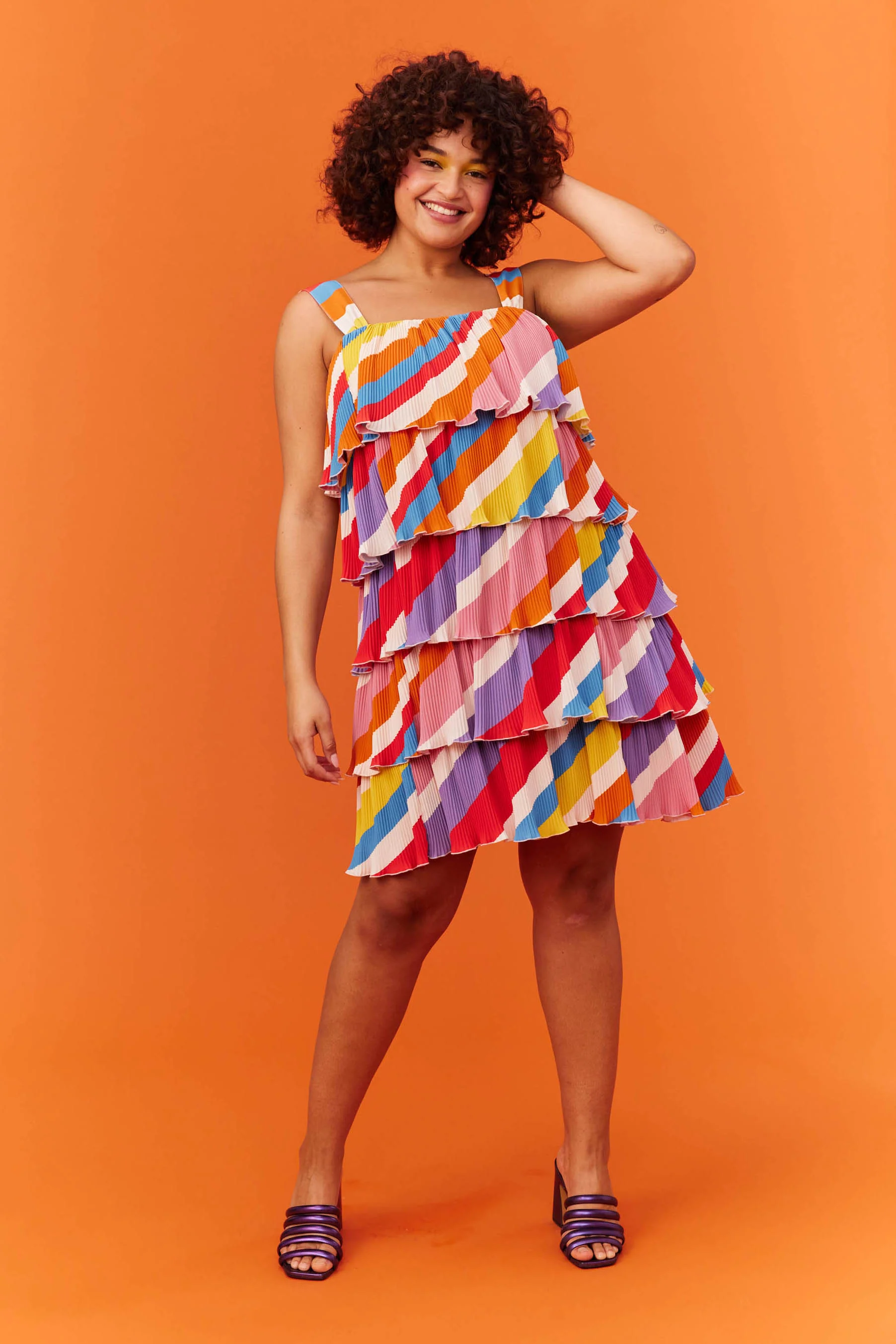 ROBE LISE RAYURES MULTI - Image 6
