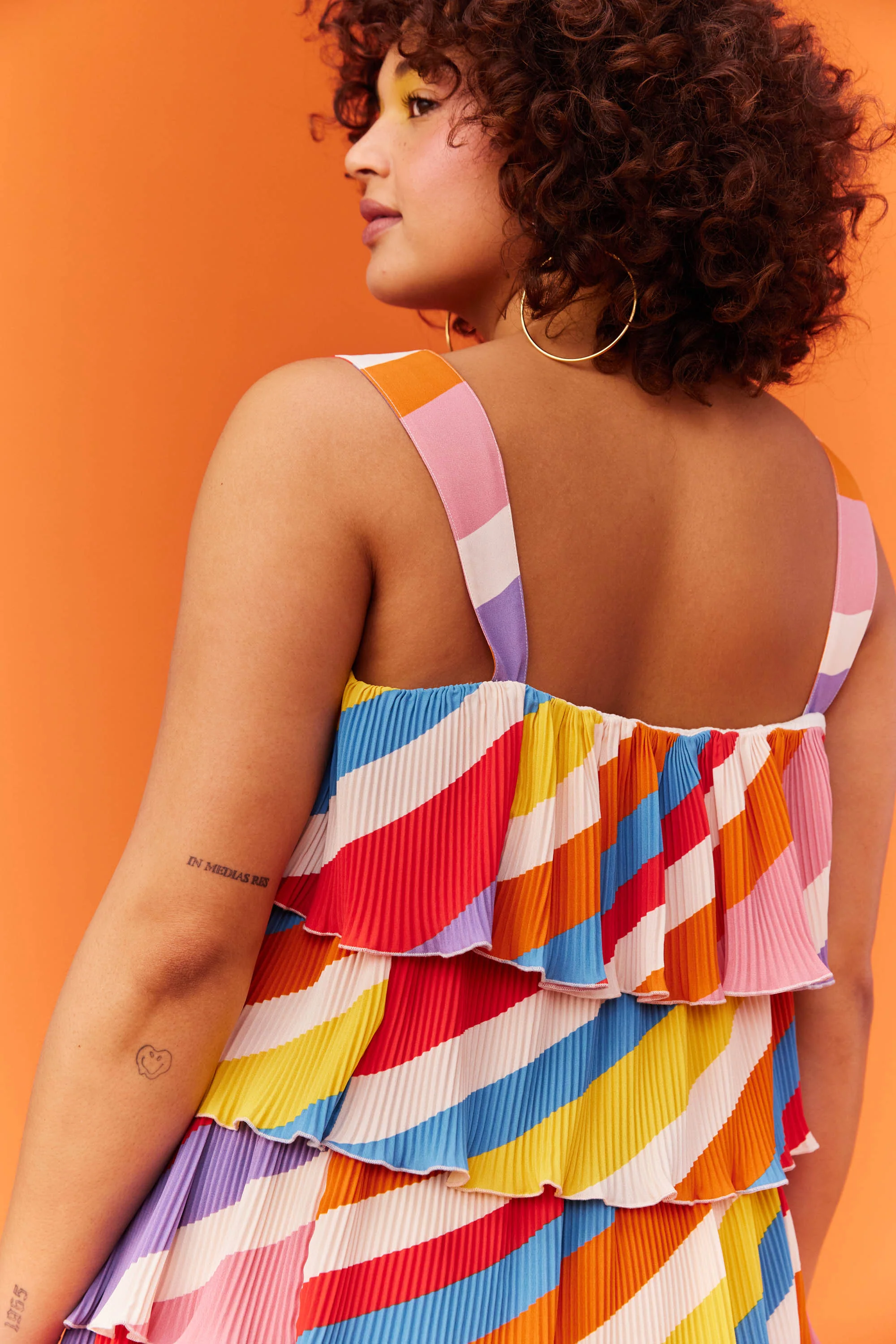 ROBE LISE RAYURES MULTI - Image 7