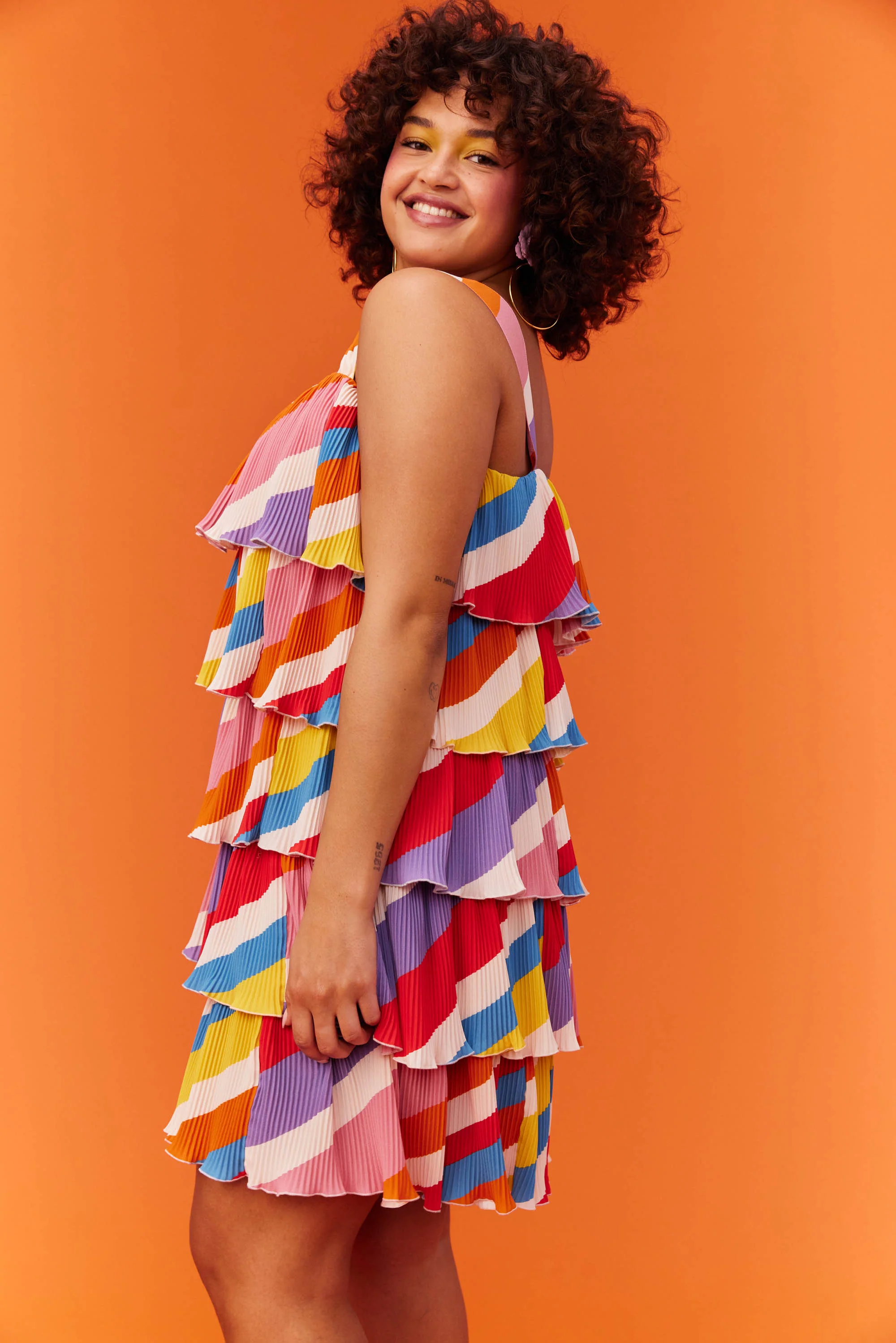 ROBE LISE RAYURES MULTI - Image 8