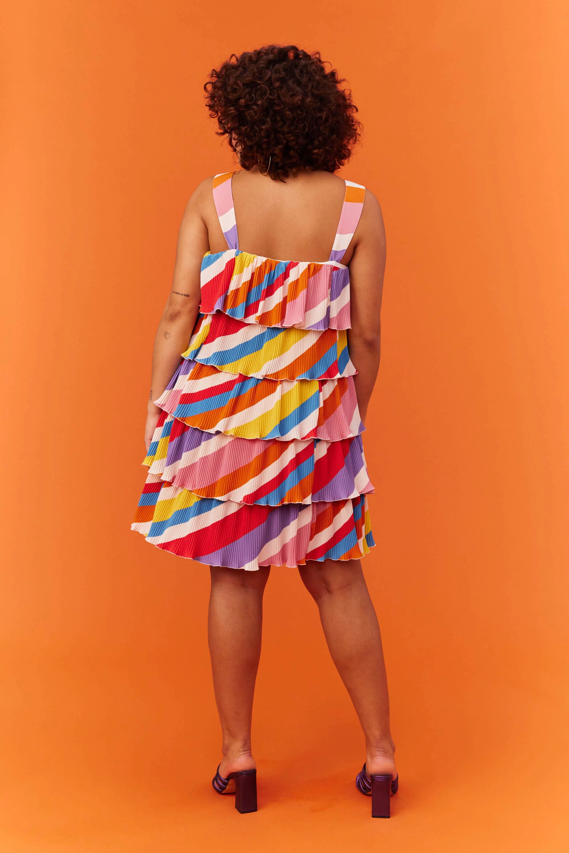 ROBE LISE RAYURES MULTI - Image 9