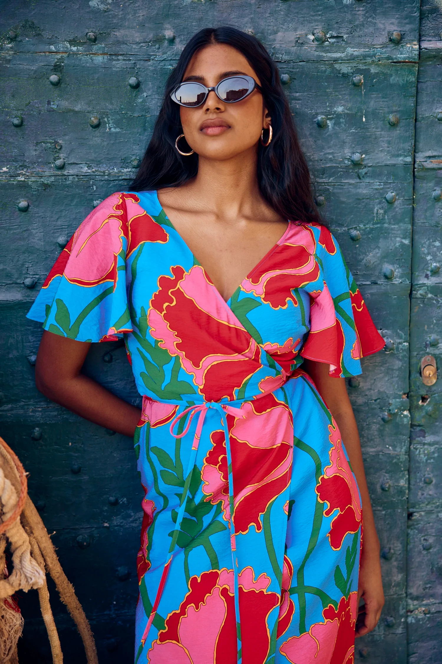 ROBE LOULOU FLOWER CRUSH - Image 2