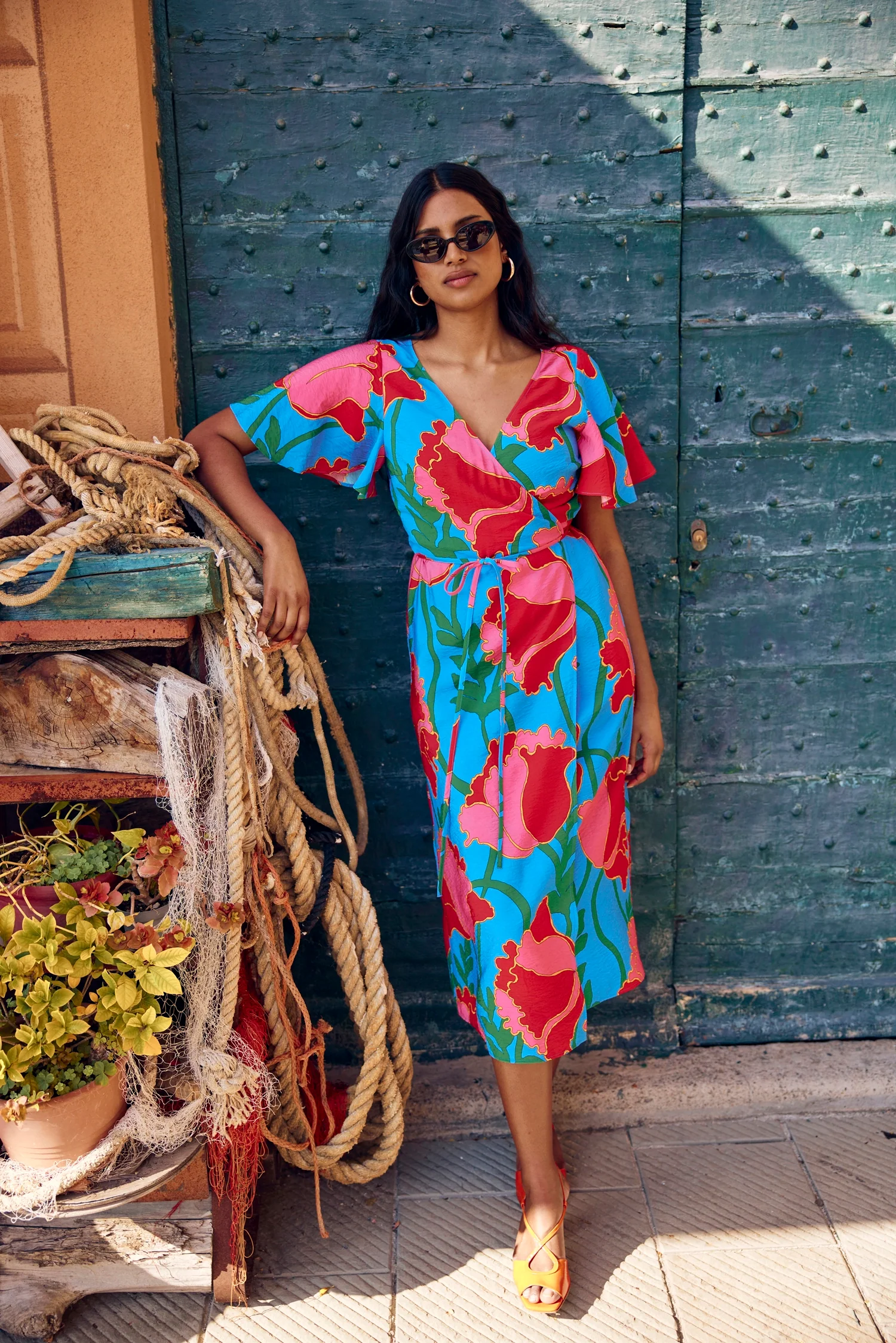 ROBE LOULOU FLOWER CRUSH - Image 4