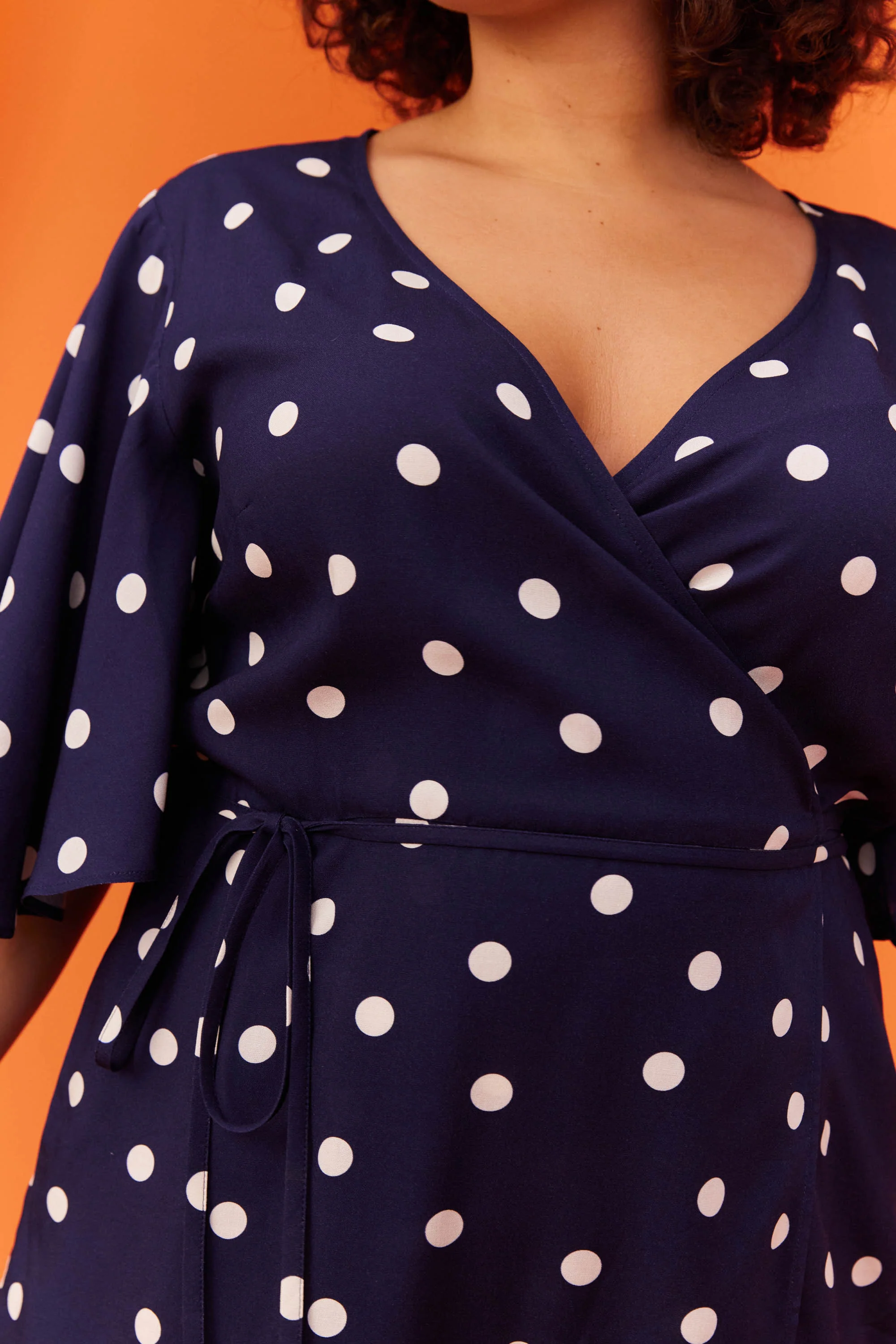 ROBE LOULOU POLKA NAVY - Image 3