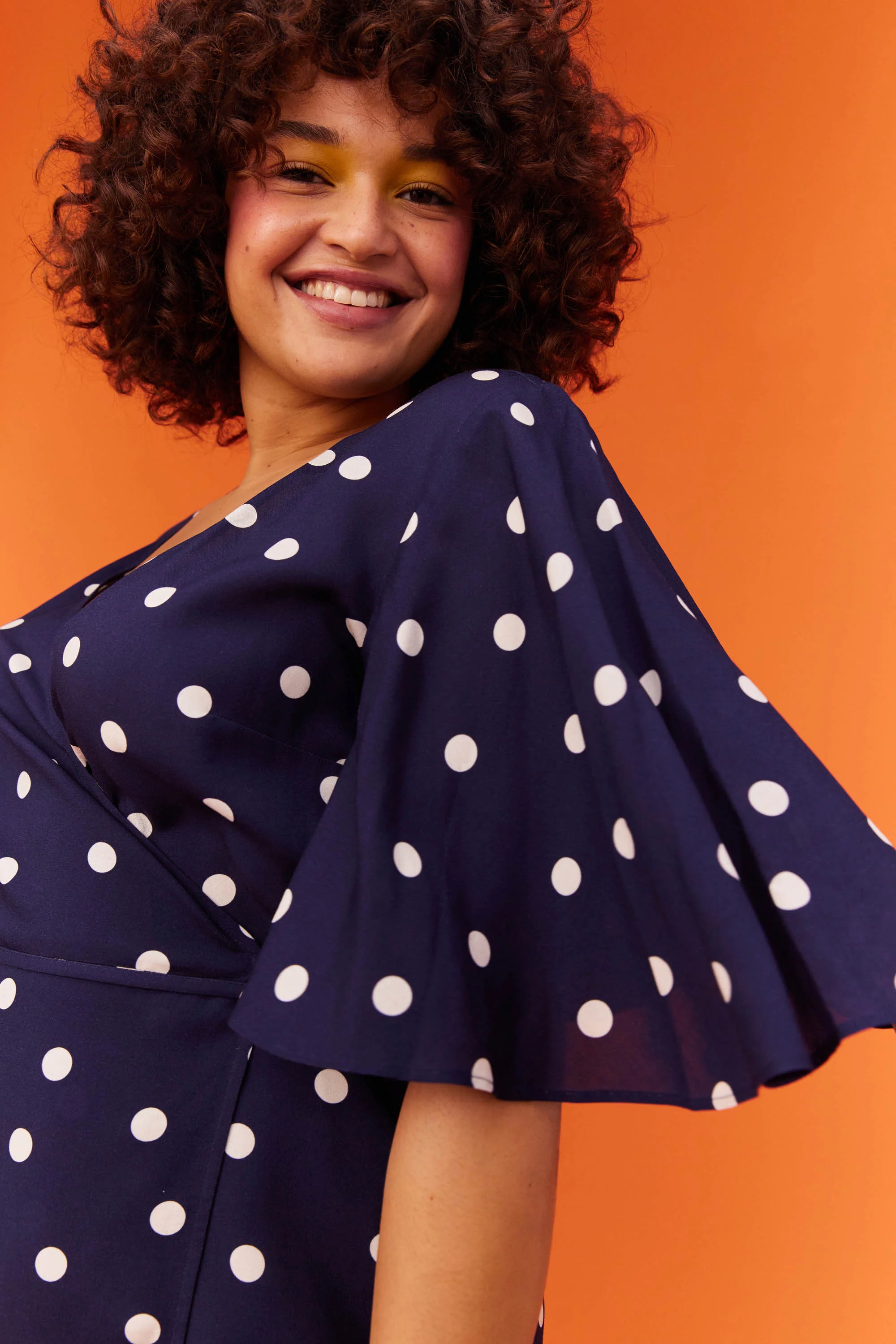 ROBE LOULOU POLKA NAVY - Image 4