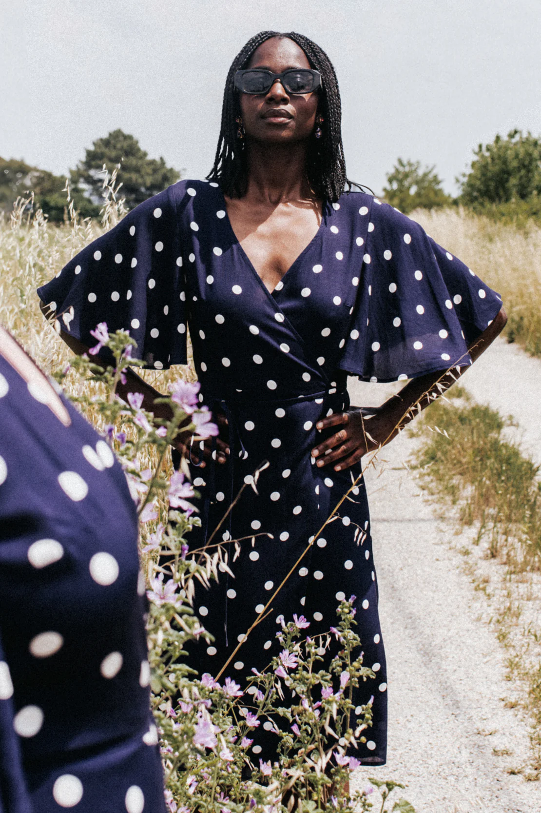 ROBE LOULOU POLKA NAVY - Image 7