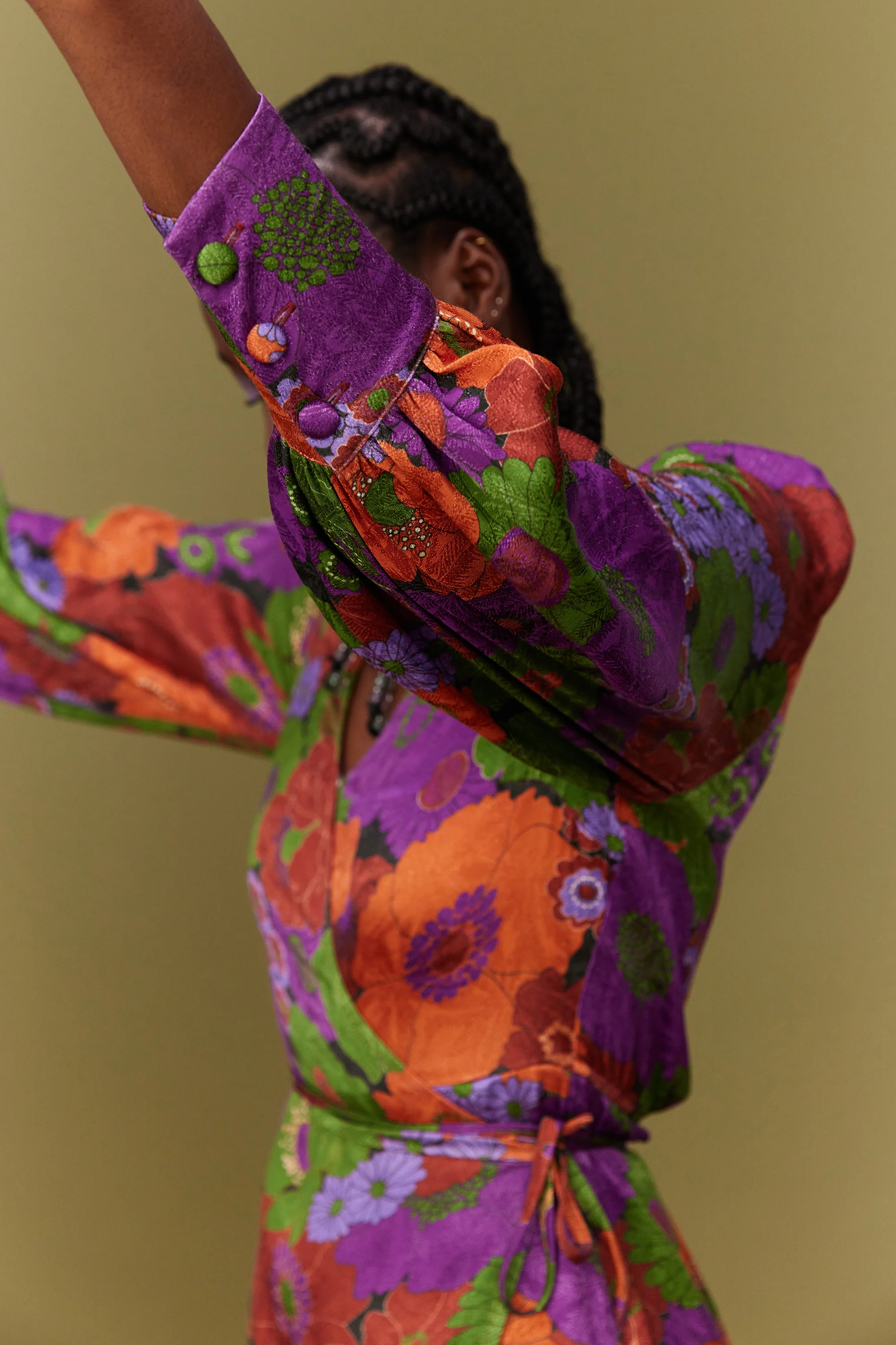 ROBE MARLA AUTUMN BLOSSOM - Image 8