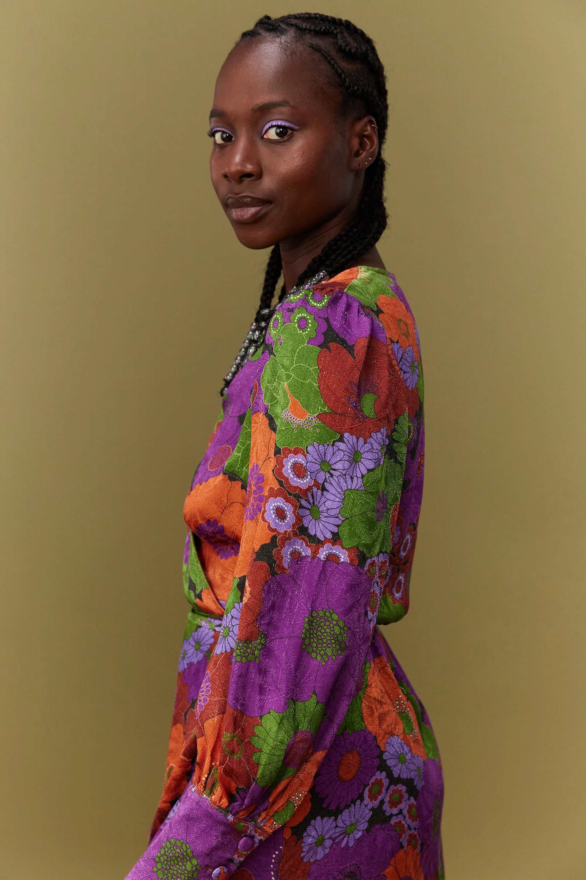 ROBE MARLA AUTUMN BLOSSOM - Image 9