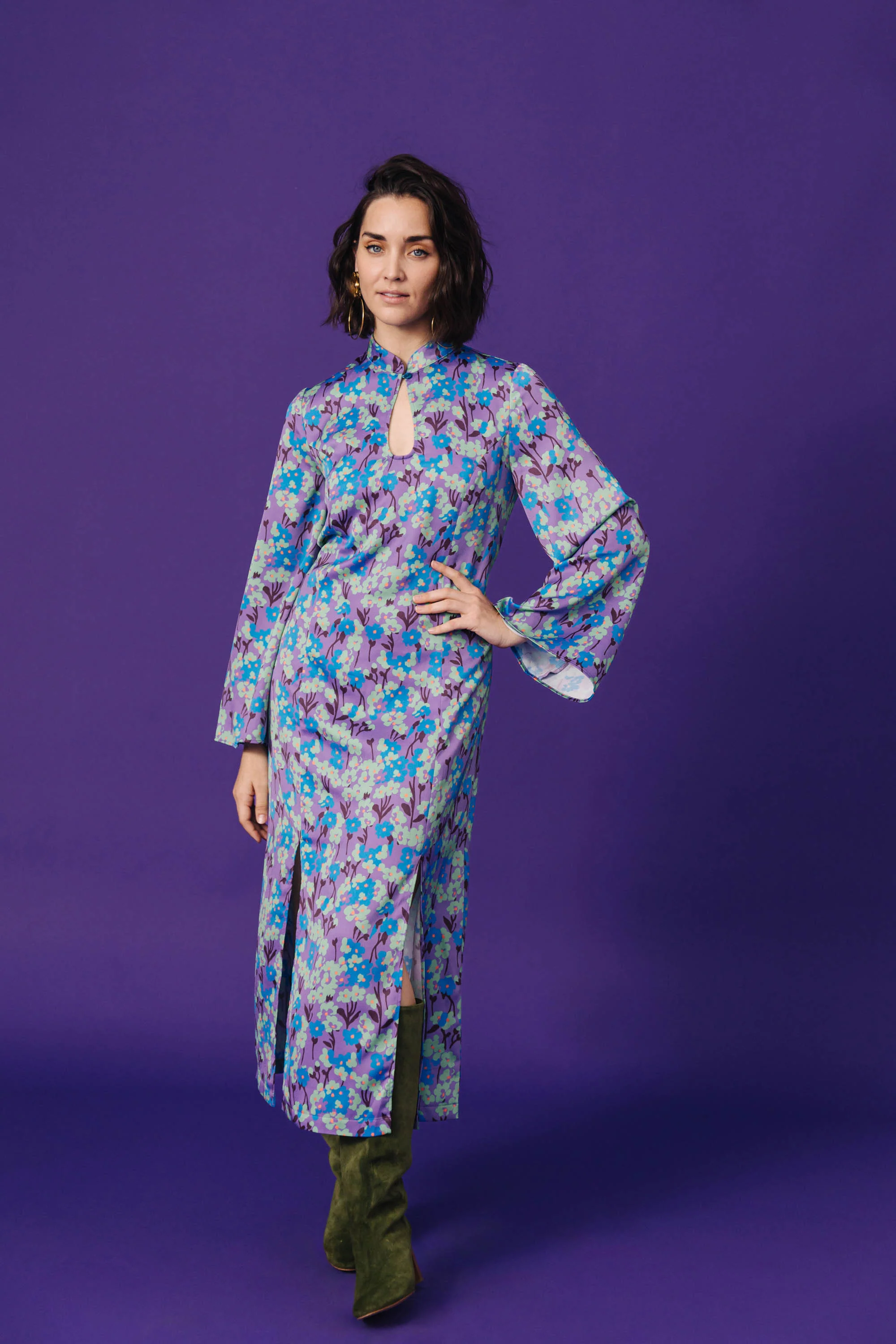 ROBE NEW DENISE MYOSOTIS - Image 4
