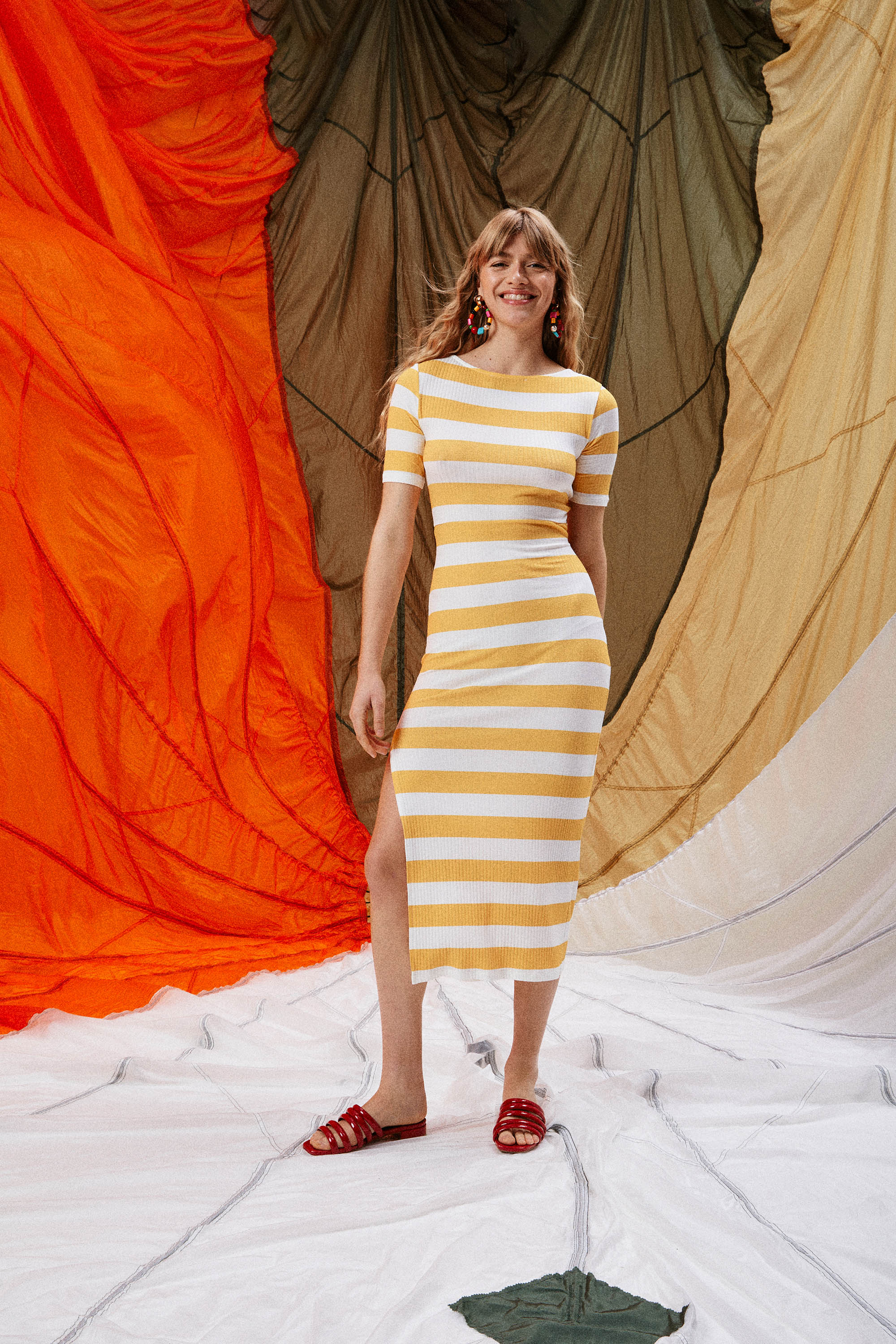 ROBE PALERMA RAYURE SOLEIL - Image 7