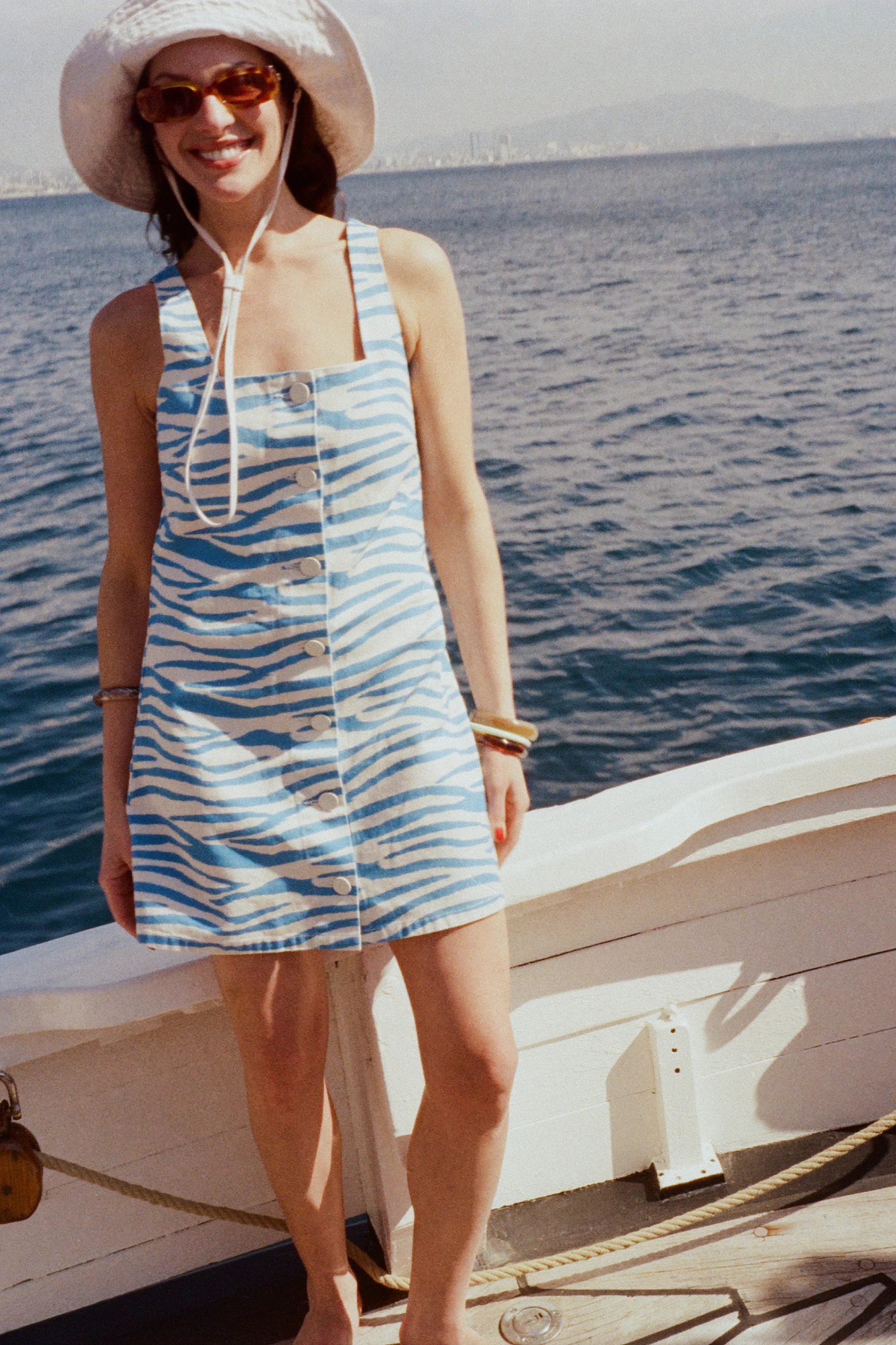 ROBE PAM ZEBRA STRIPES - Image 3