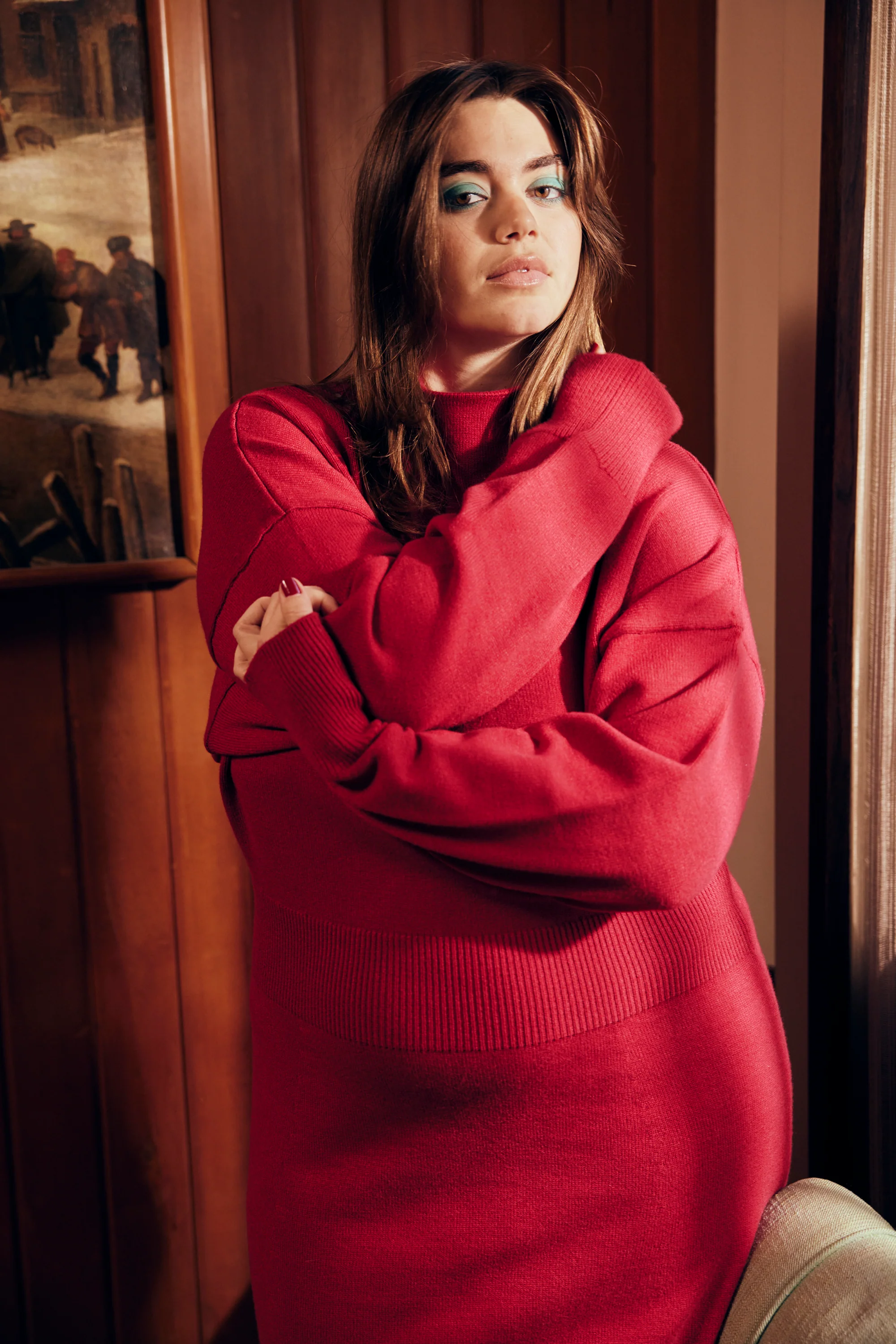 ROBE RÉGINE FRAMBOISE - Image 3