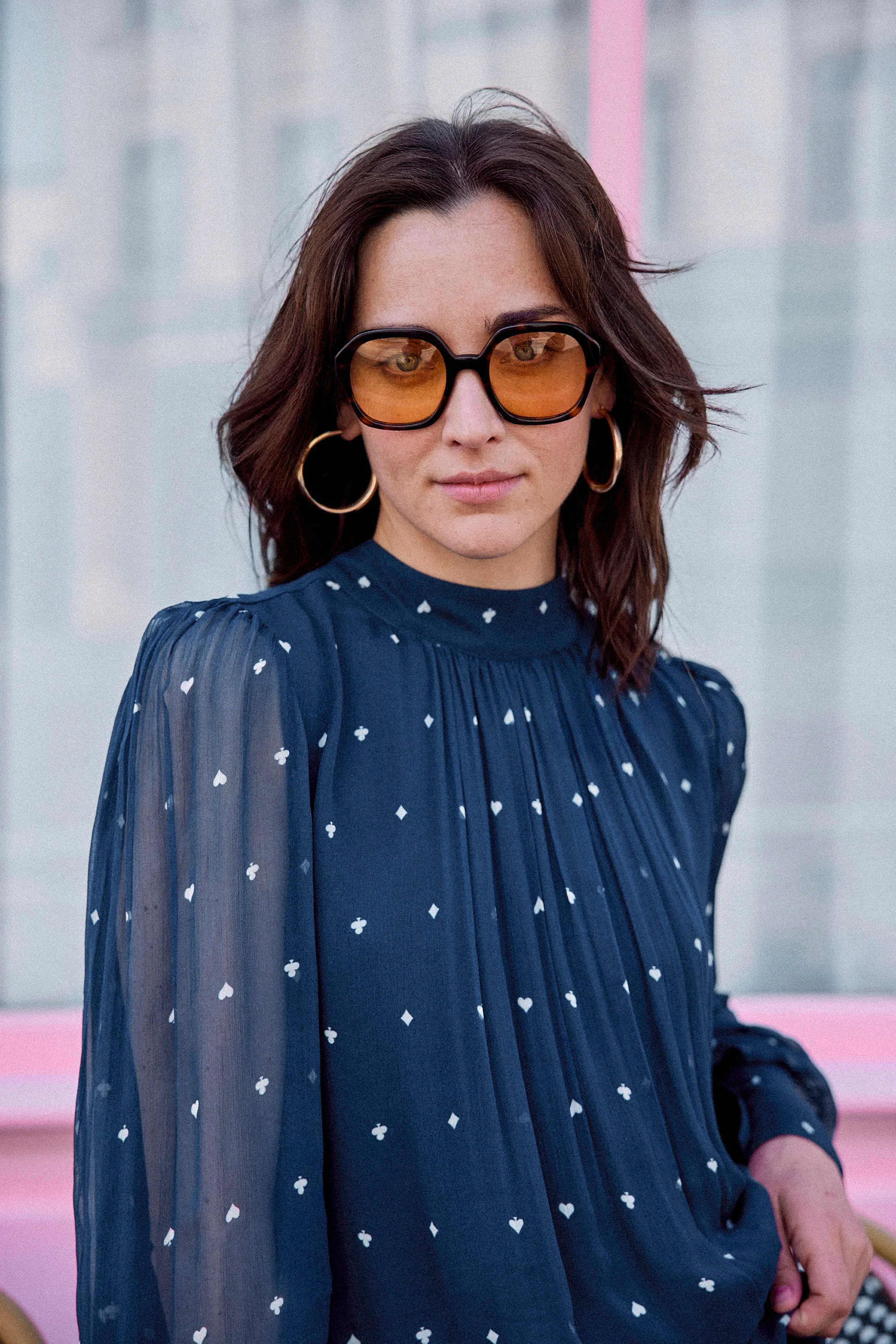 ROBE ROMINA SPADES BLEU - Image 5